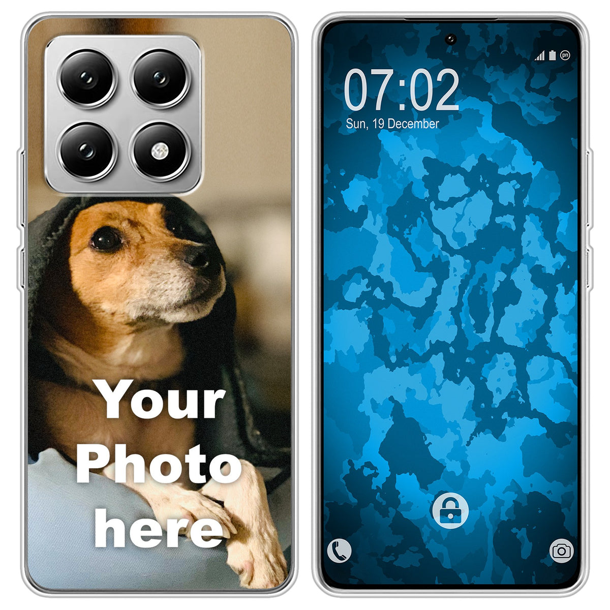 Xiaomi 14T Pro Foto-Hülle transparent