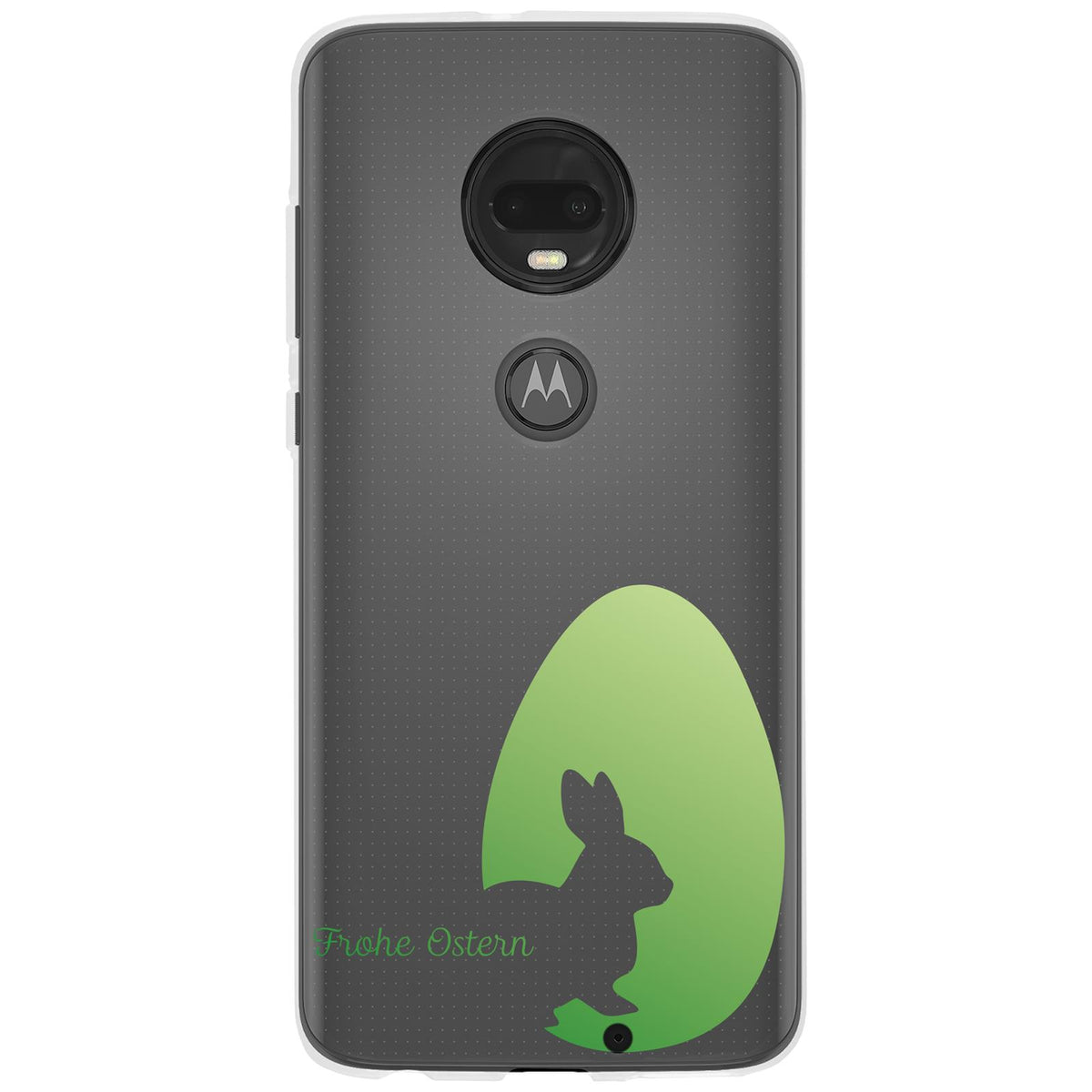 Case für Motorola Moto G7 Plus Silikon-Hülle Ostern M2 – Ansicht 2