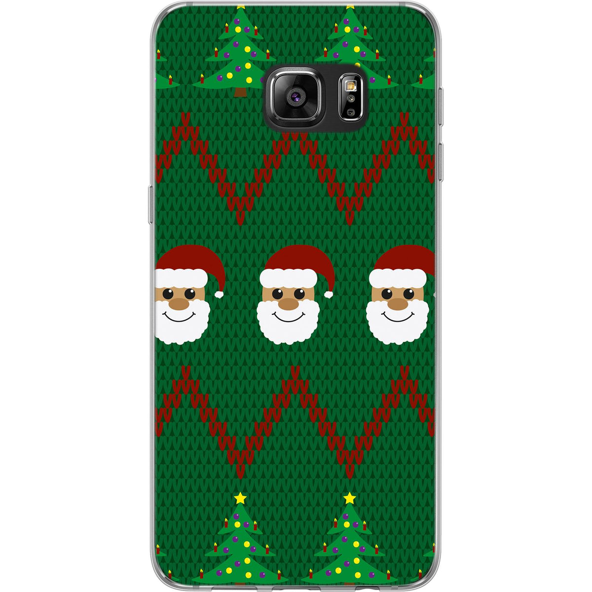 Case für Samsung Galaxy S7 Edge Silikon-Hülle X Mas Weihnachten X-Mas Sweater M7 – Ansicht 2