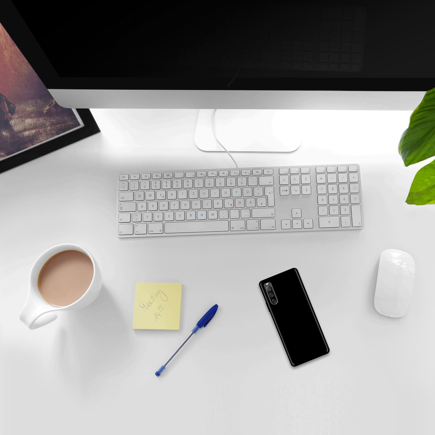 PhoneNatic Case kompatibel mit Sony Xperia 10 IV – Schwarz Silikon Hülle crystal-case Cover