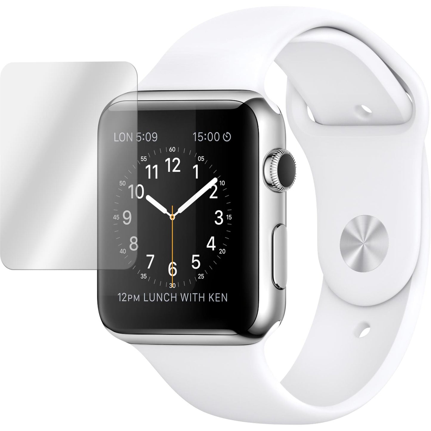 1 x Apple Watch Series 2 38mm Glas-Displayschutzfolie klar