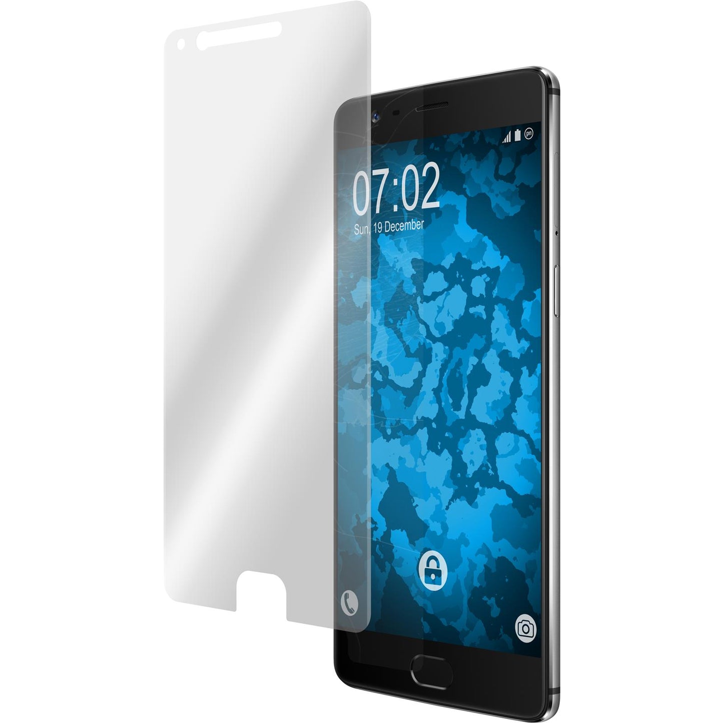 1 x OnePlus 3T Displayschutzfolie klar Flexible Folien