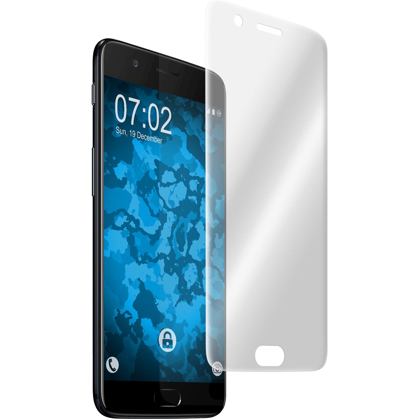 1 x OnePlus 5 Displayschutzfolie klar Flexible Folien