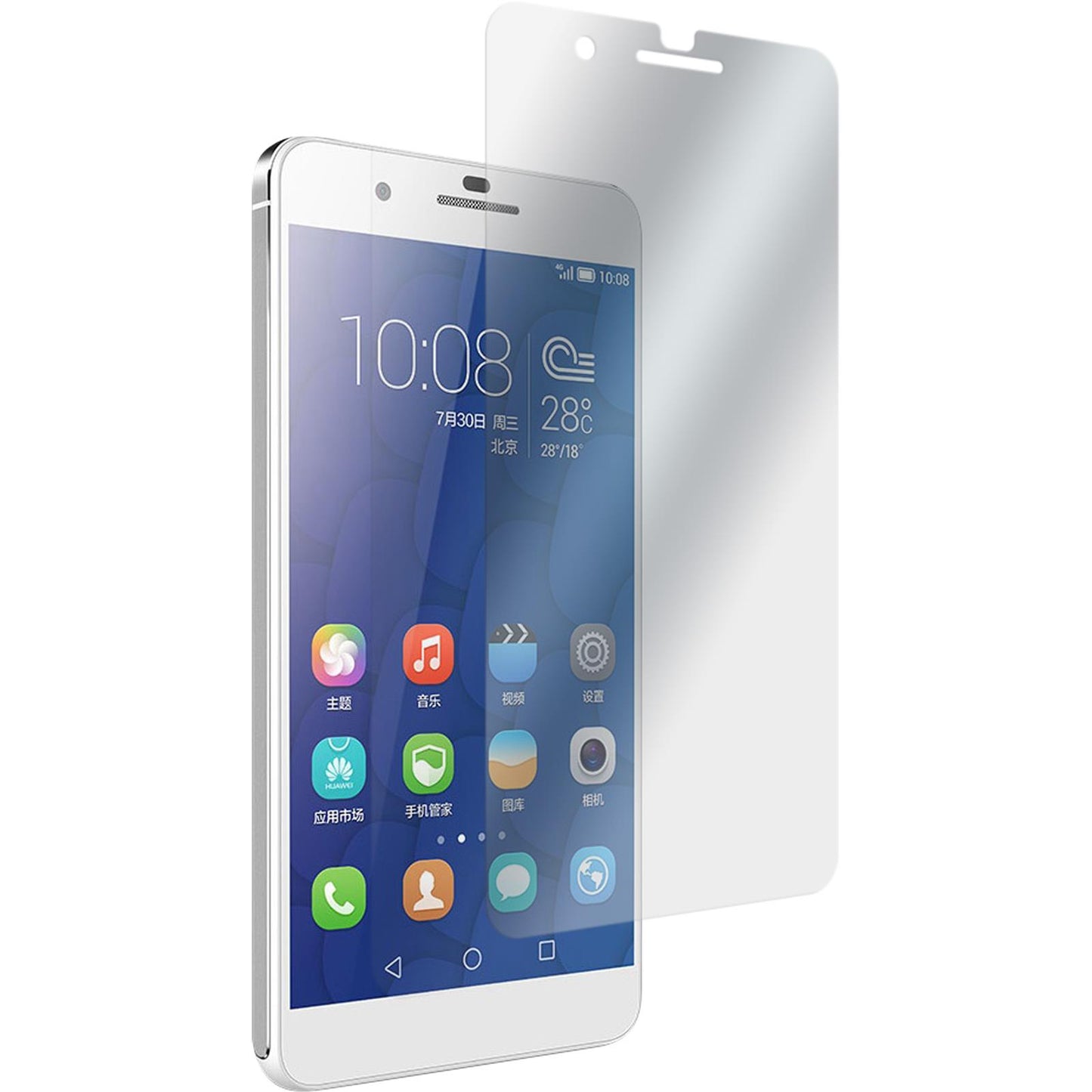2 x Huawei Honor 6 Plus Displayschutzfolie klar