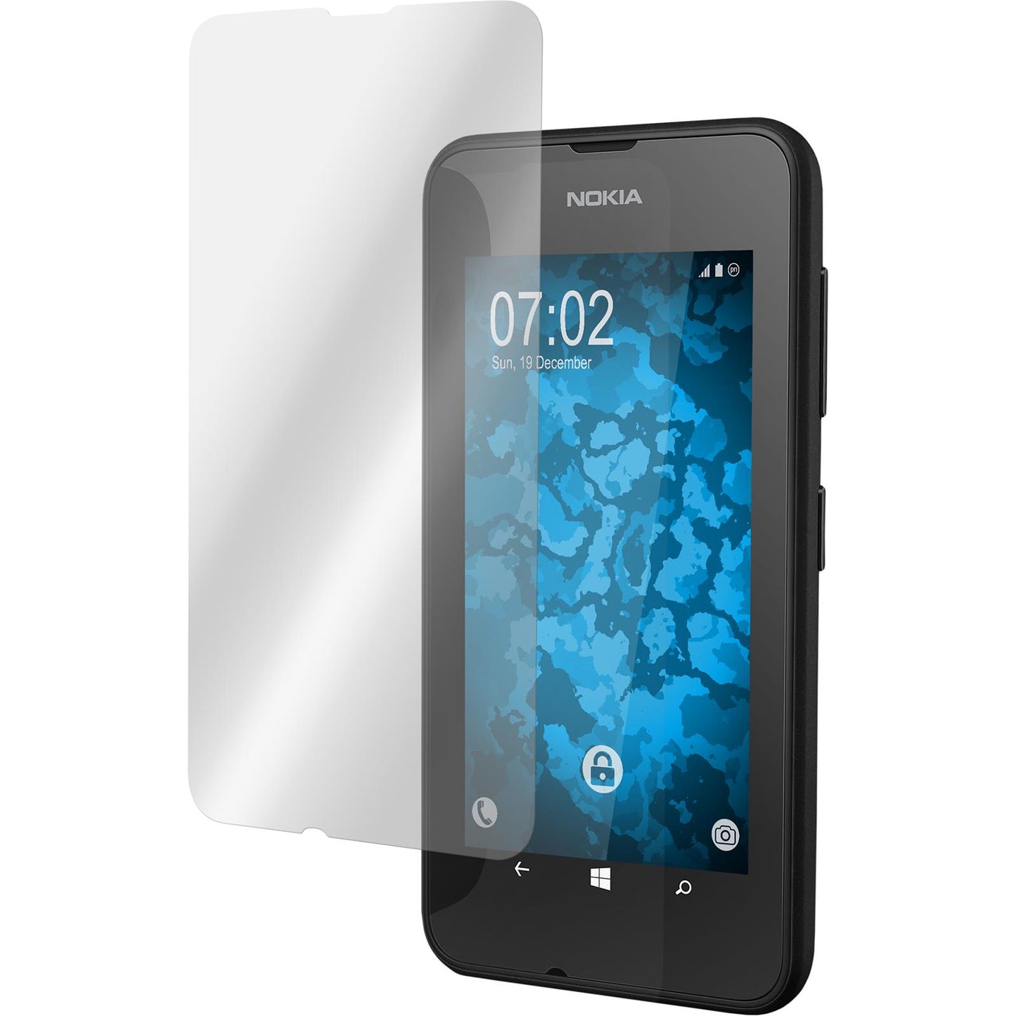 2 x Nokia Lumia 530 Displayschutzfolie klar