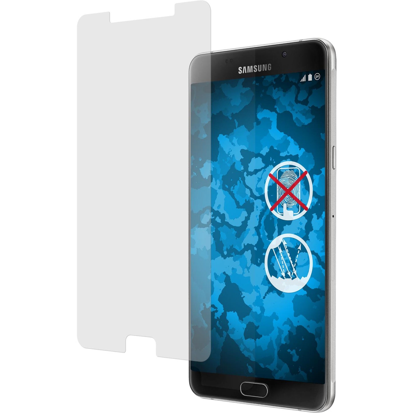 2 x Samsung Galaxy A9 (2016) Displayschutzfolie matt