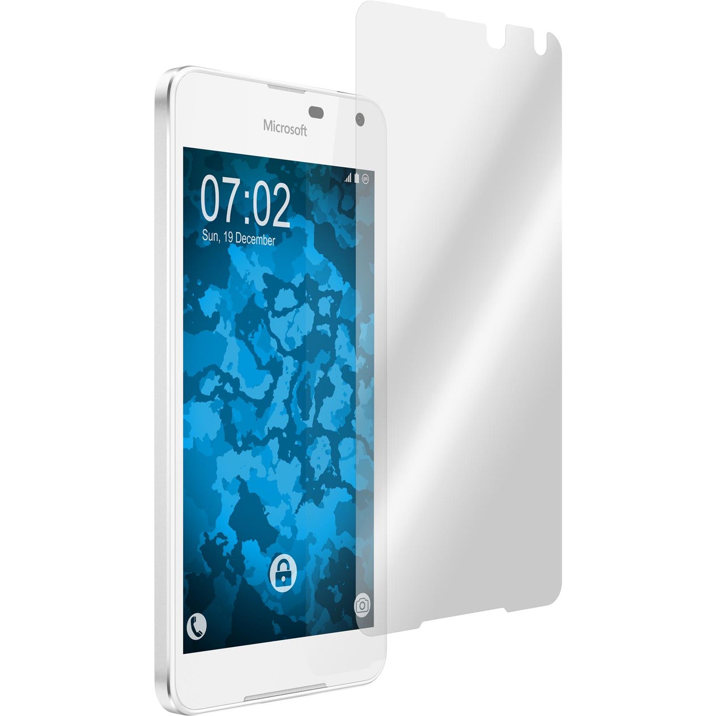 4 x Microsoft Lumia 650 Displayschutzfolie klar