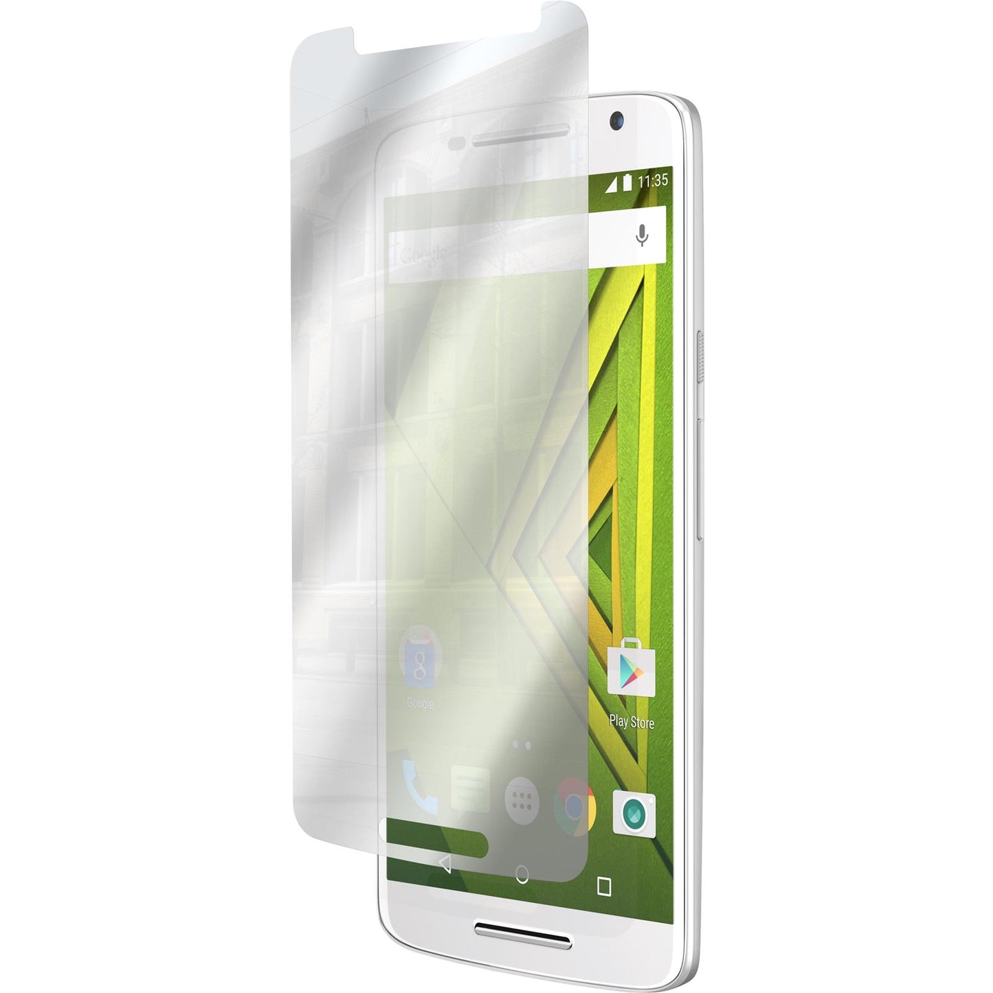 4 x Motorola Moto X Play Displayschutzfolie verspiegelt