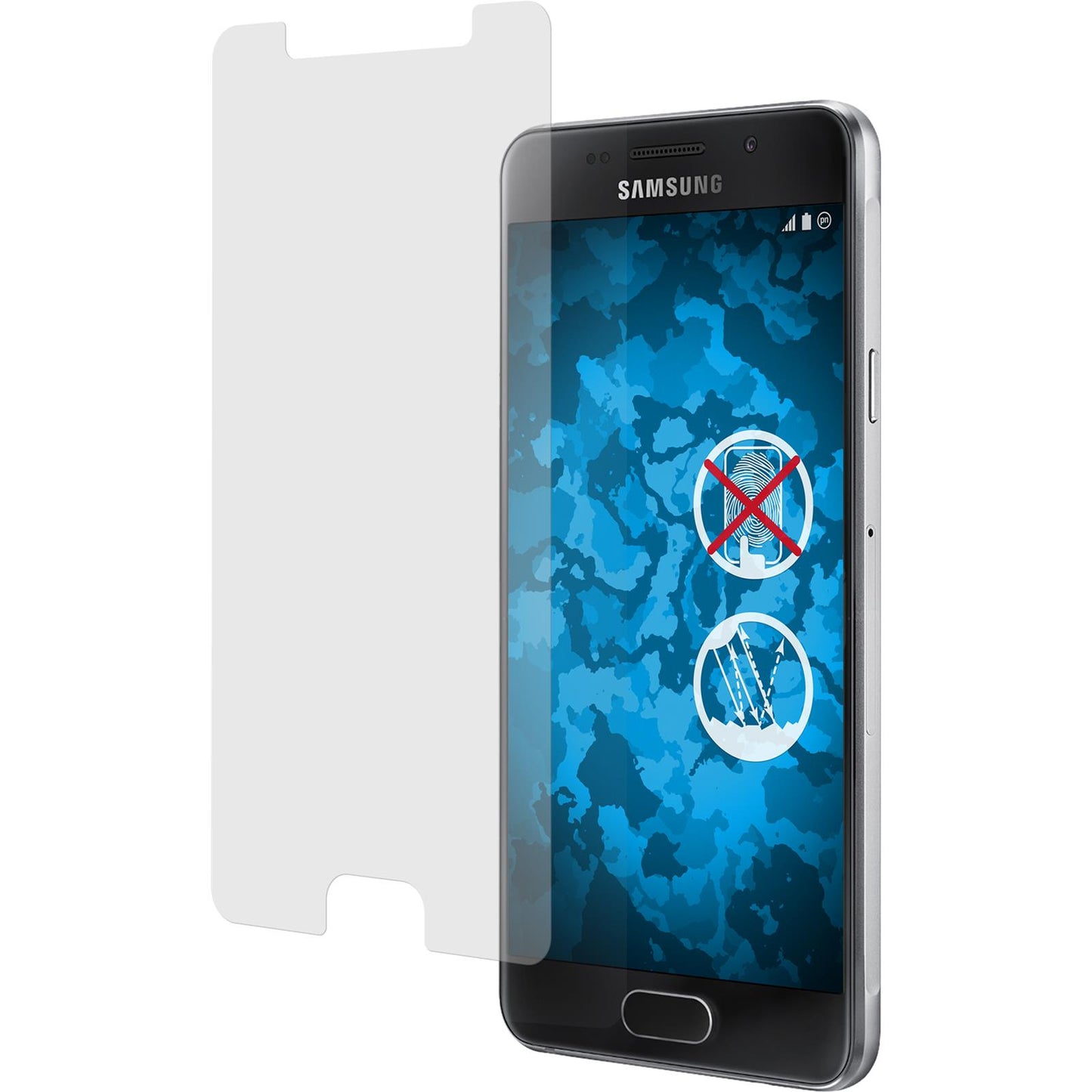 4 x Samsung Galaxy A3 (2016) A310 Displayschutzfolie matt
