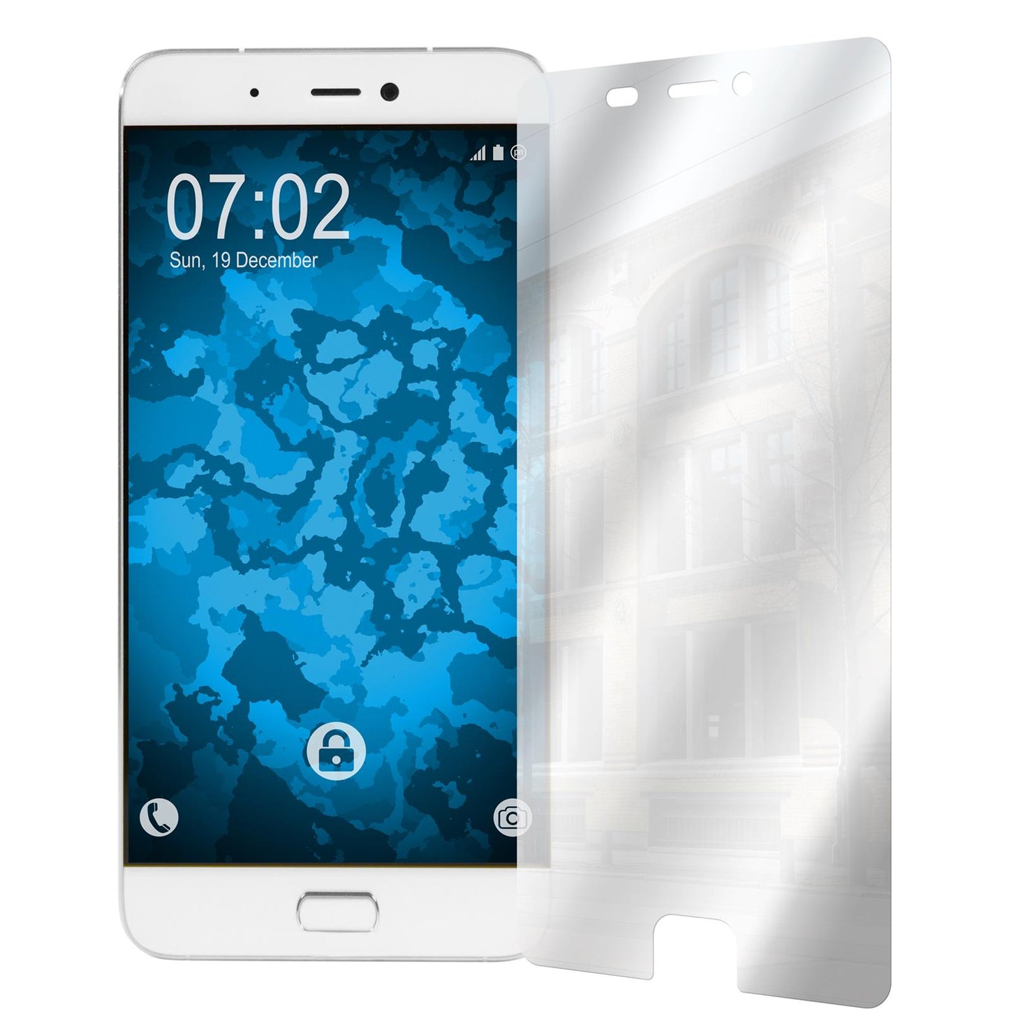 4 x Xiaomi Mi 5s Displayschutzfolie verspiegelt