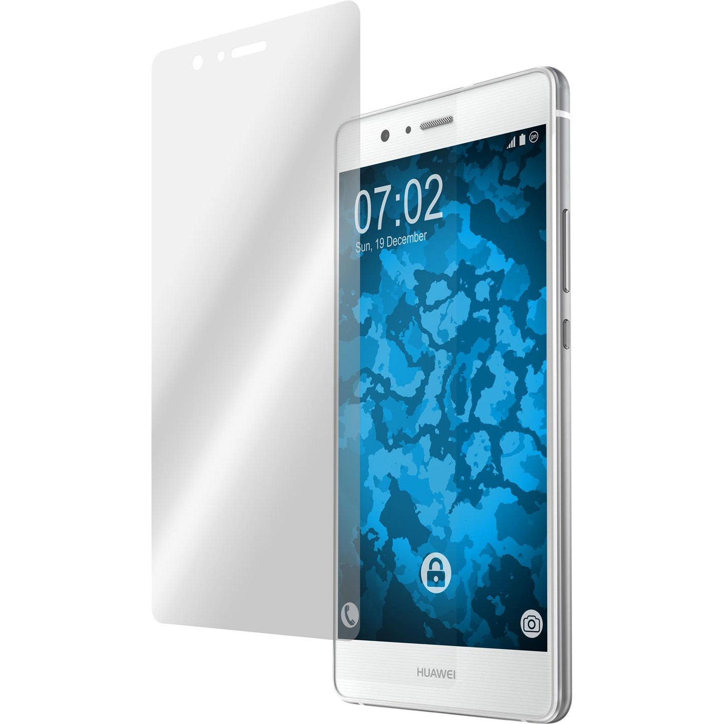 6 x Huawei P9 Lite Displayschutzfolie klar