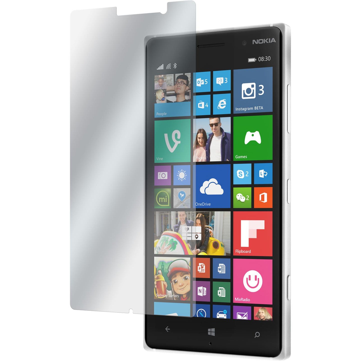 6 x Nokia Lumia 830 Displayschutzfolie matt