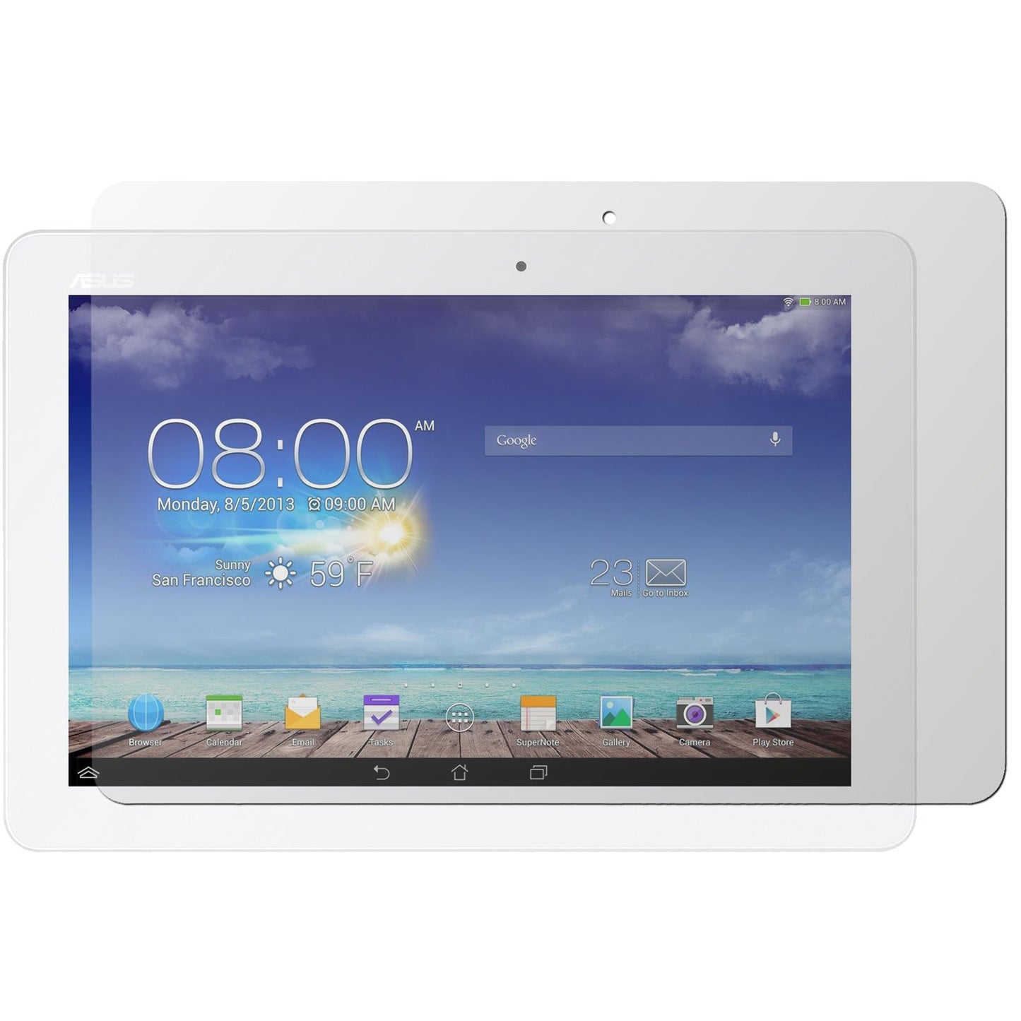 8 x Asus MeMo Pad 10 Displayschutzfolie klar