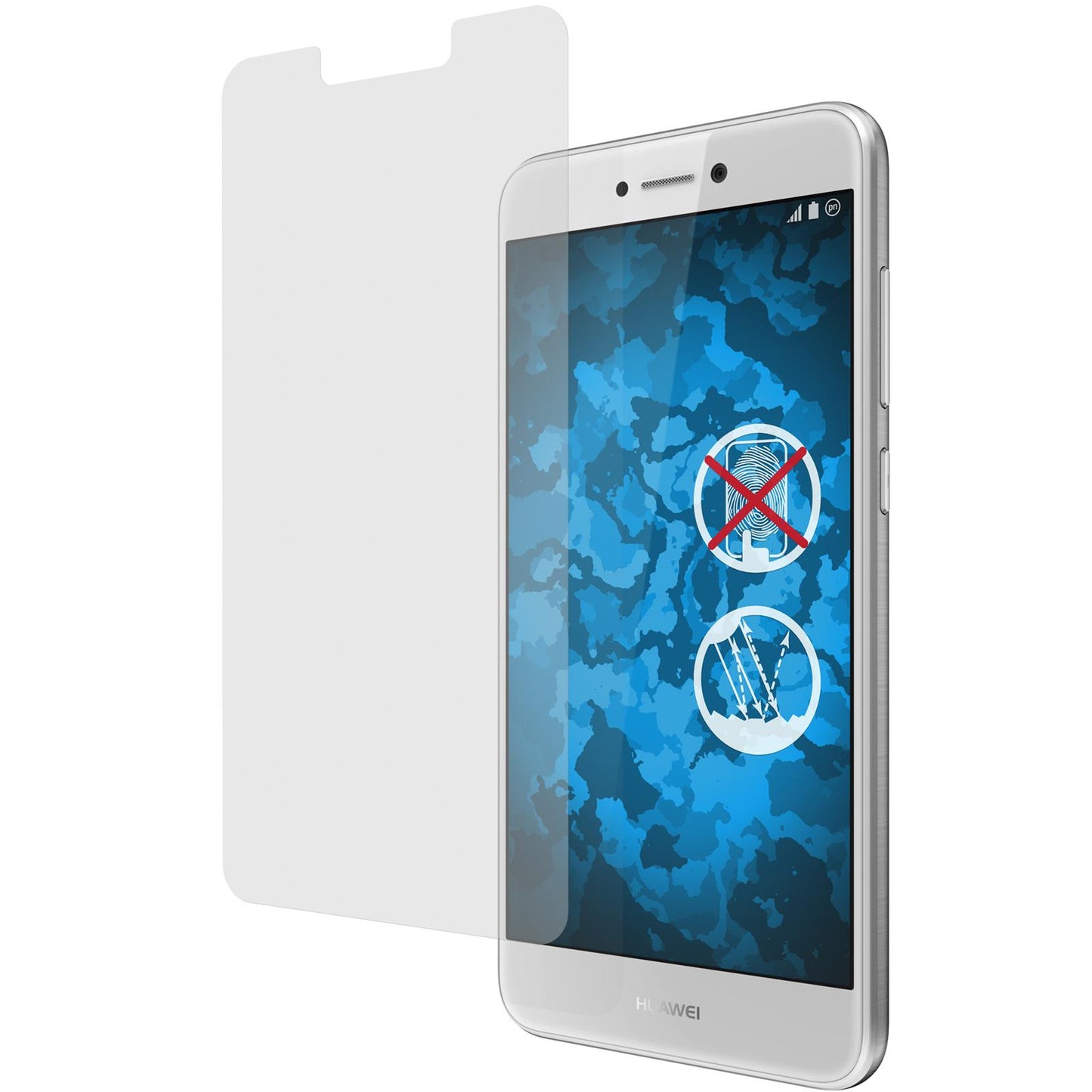 8 x Huawei P8 Lite 2017 Displayschutzfolie matt