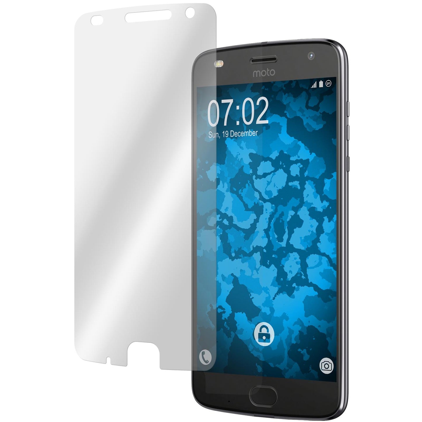 8 x Lenovo Moto Z2 Play Displayschutzfolie klar
