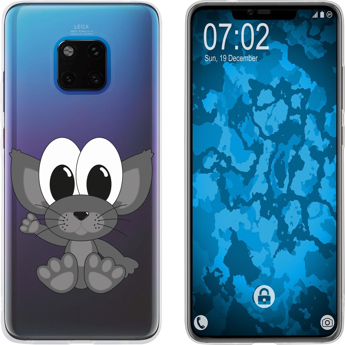 Mate 20 Pro Silikon-Hülle Cutiemals M5 Case
