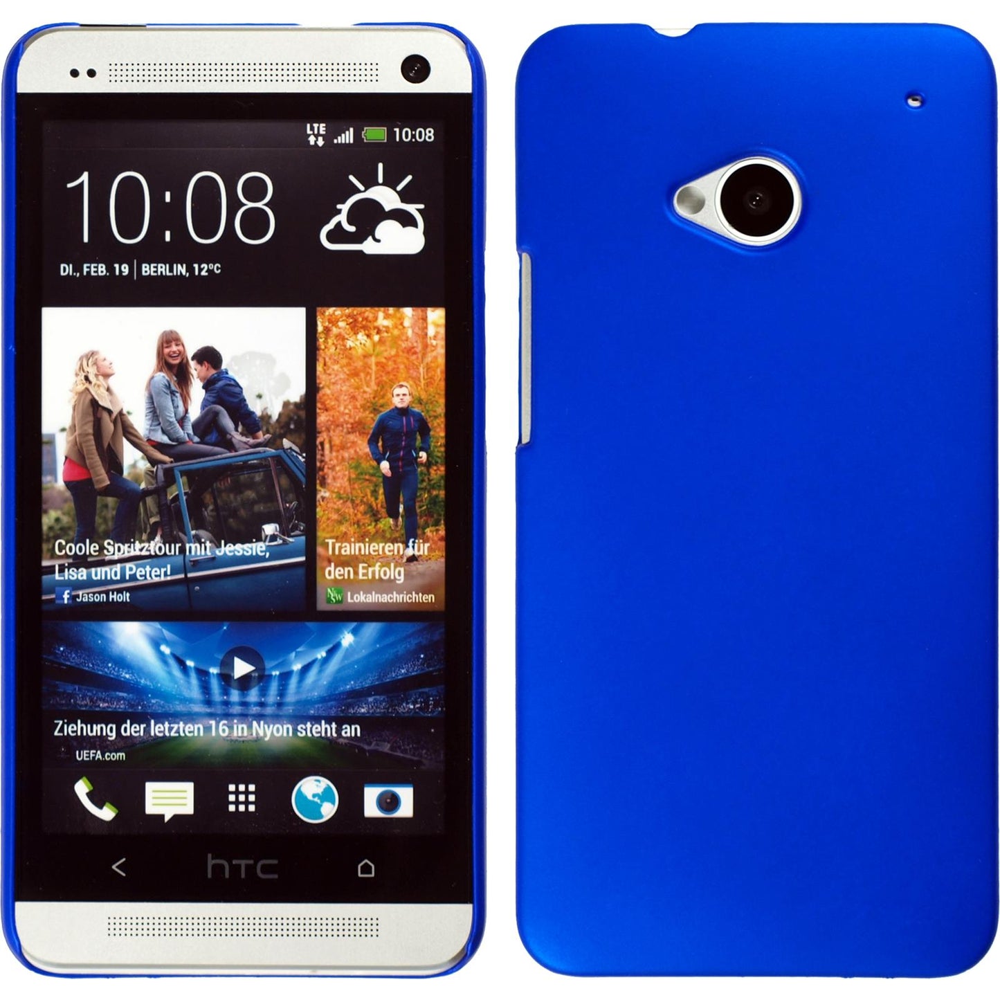 Hardcase für HTC One blau