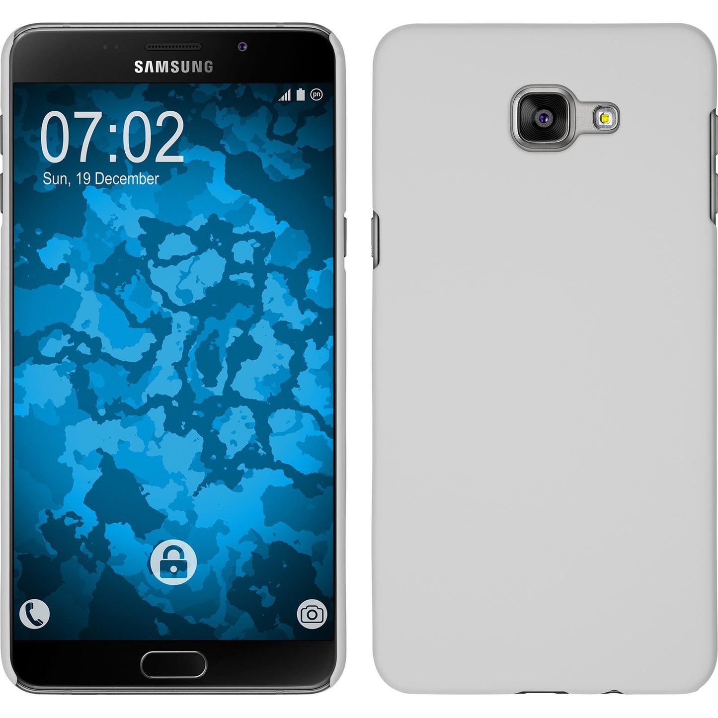 Hardcase für Samsung Galaxy A9 (2016) gummiert weifl