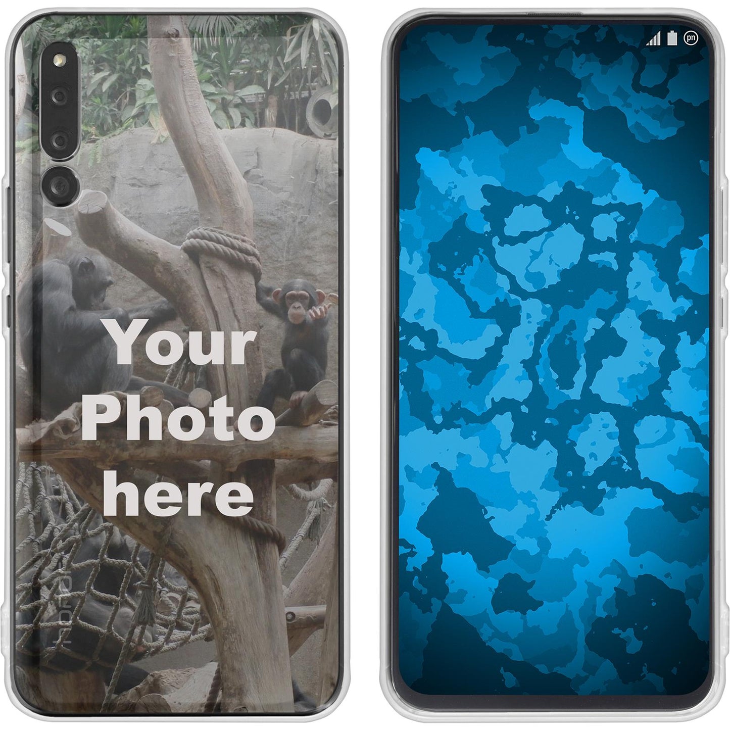Honor Magic 2 Personalisierte Handyhülle clear zum selbst