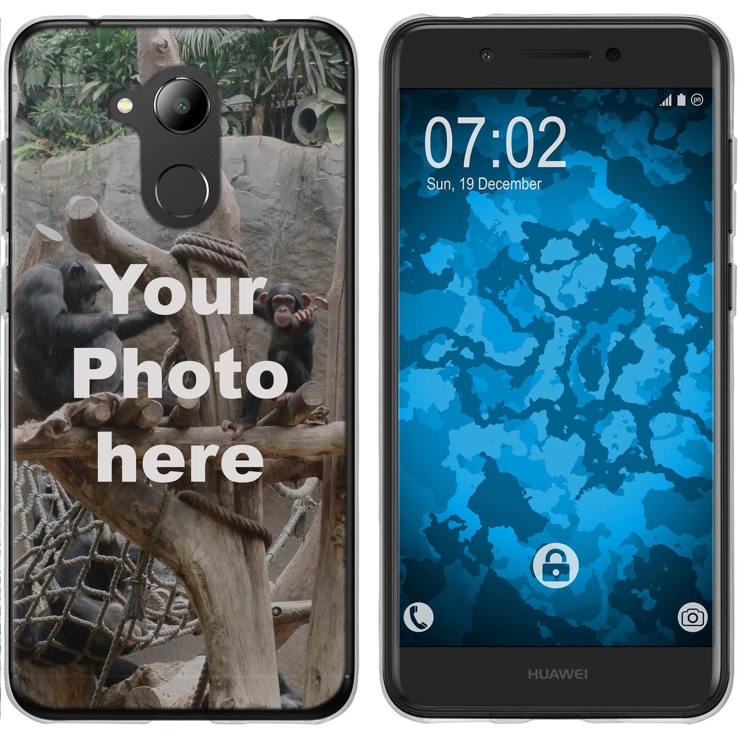 Nova Smart (Honor 6c) Personalisierte Handyhülle clear zum