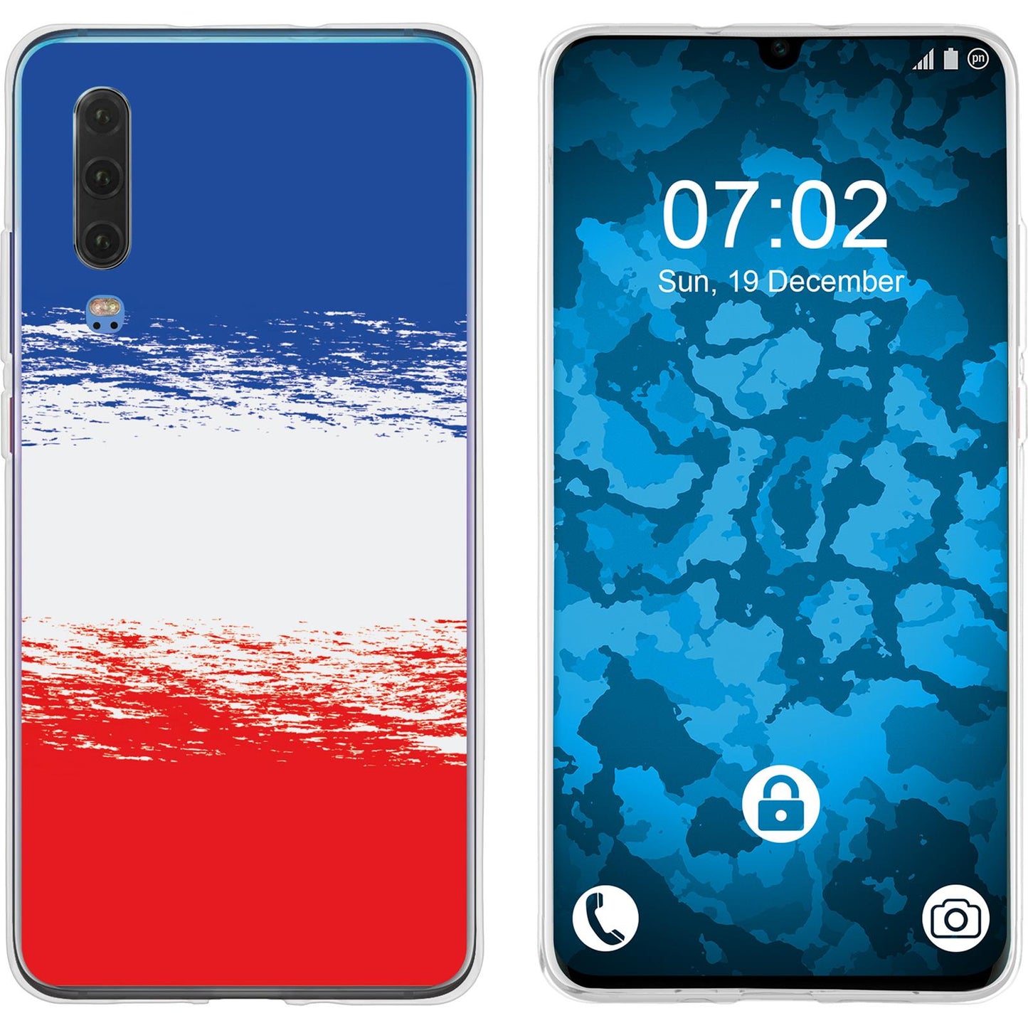 P30 Silikon-Hülle WM France M5 Case