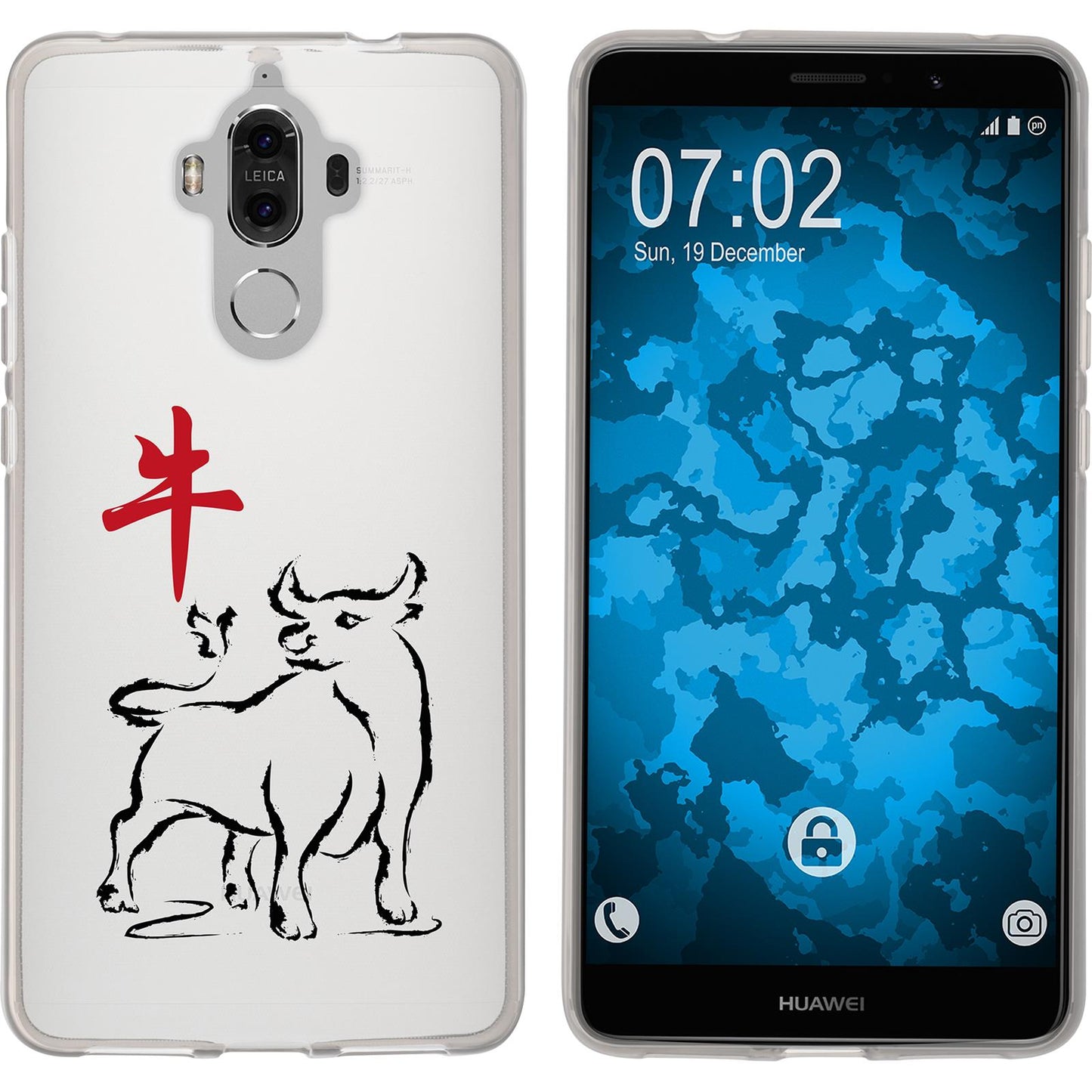 Mate 9 Silikon-Hülle Tierkreis Chinesisch M2 Case