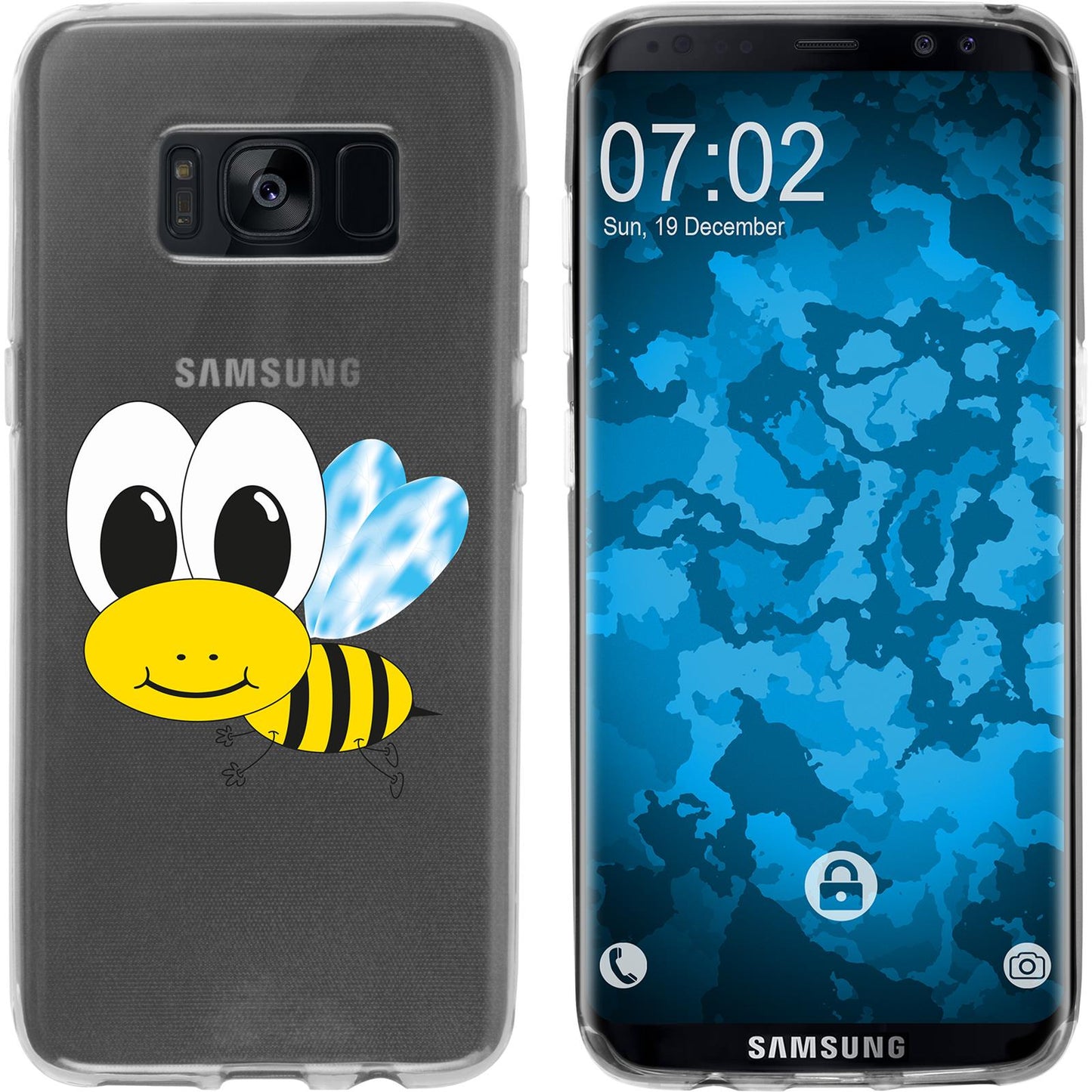Galaxy S8 Plus Silikon-Hülle Cutiemals M1 Case