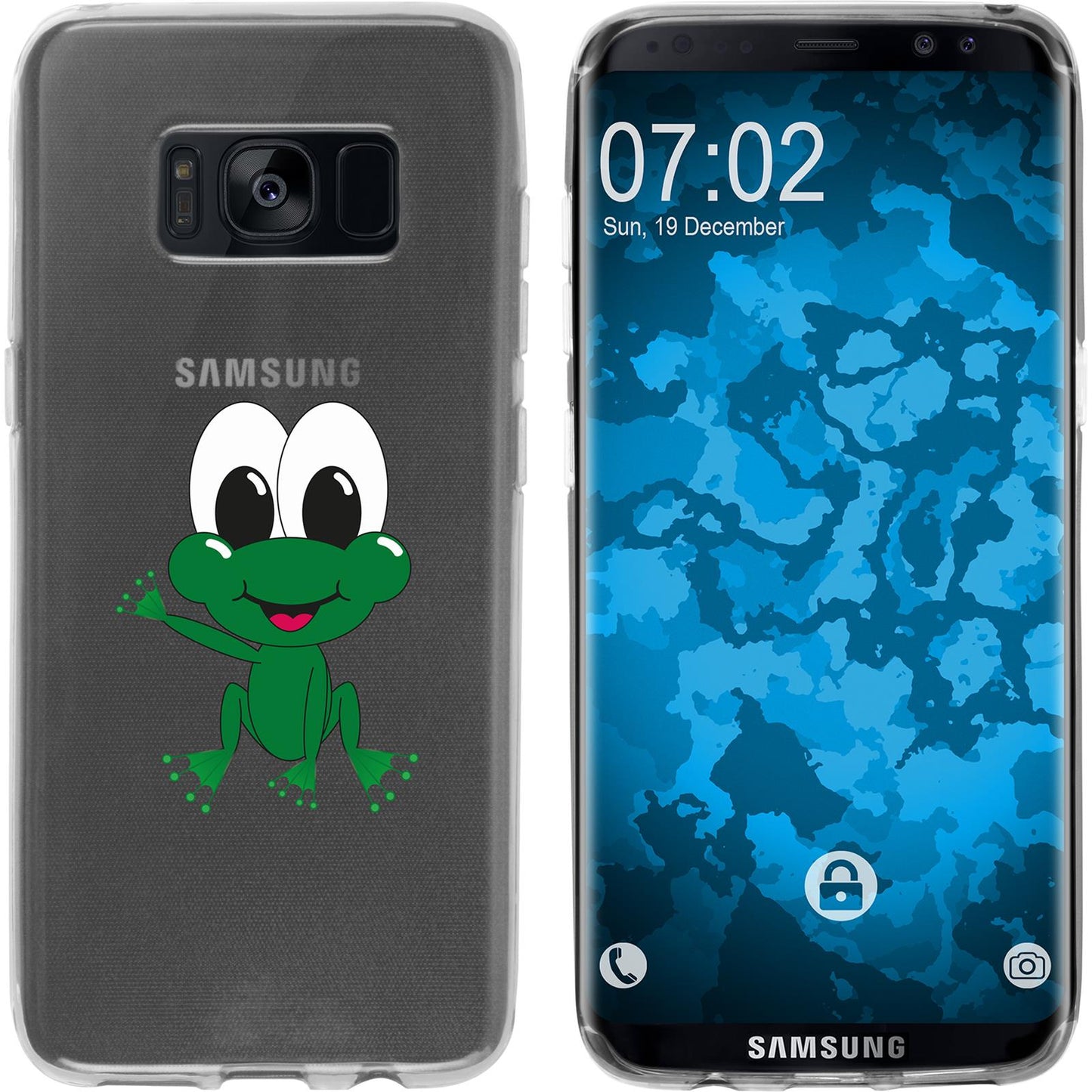 Galaxy S8 Plus Silikon-Hülle Cutiemals M2 Case