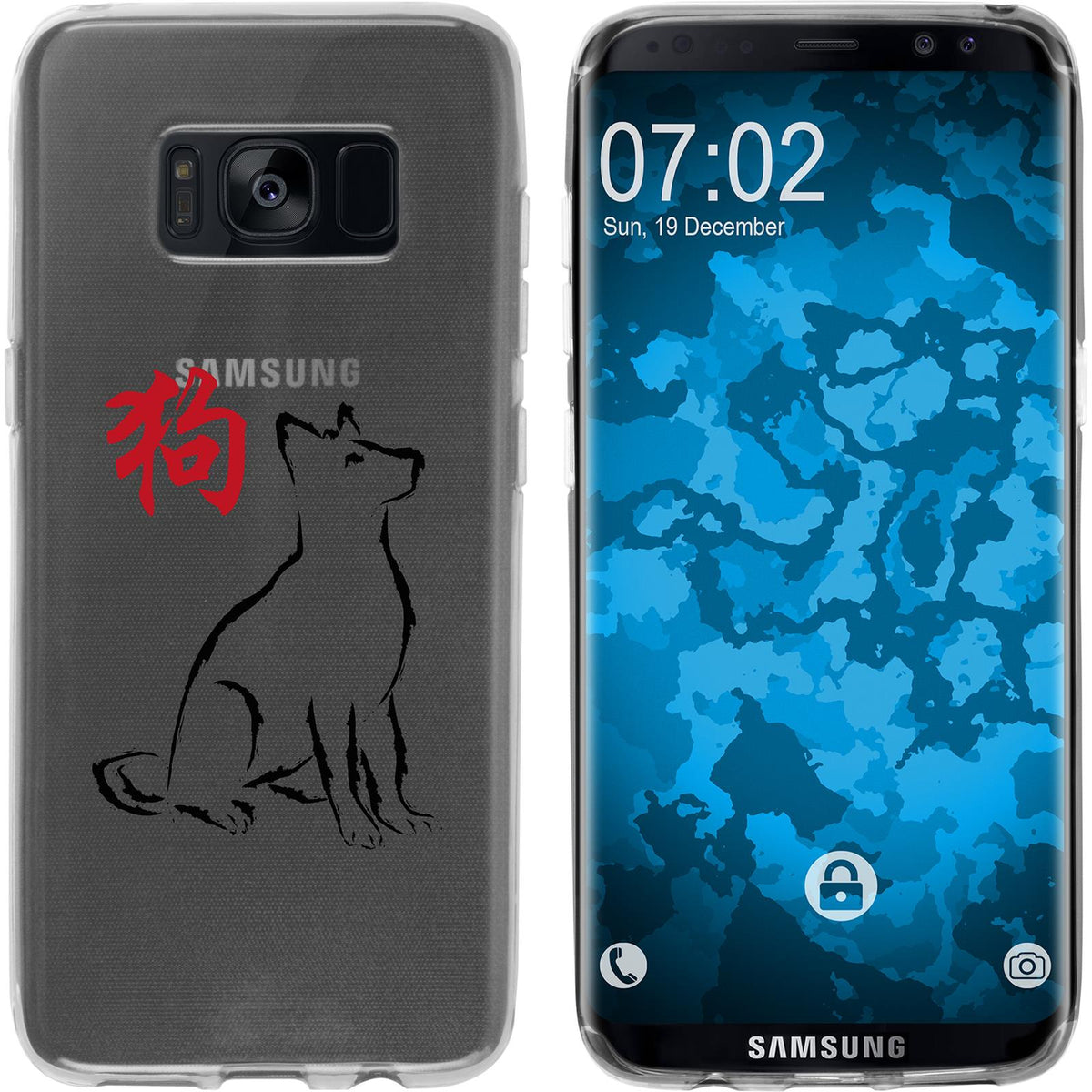 Galaxy S8 Silikon-Hülle Tierkreis Chinesisch M11 Case