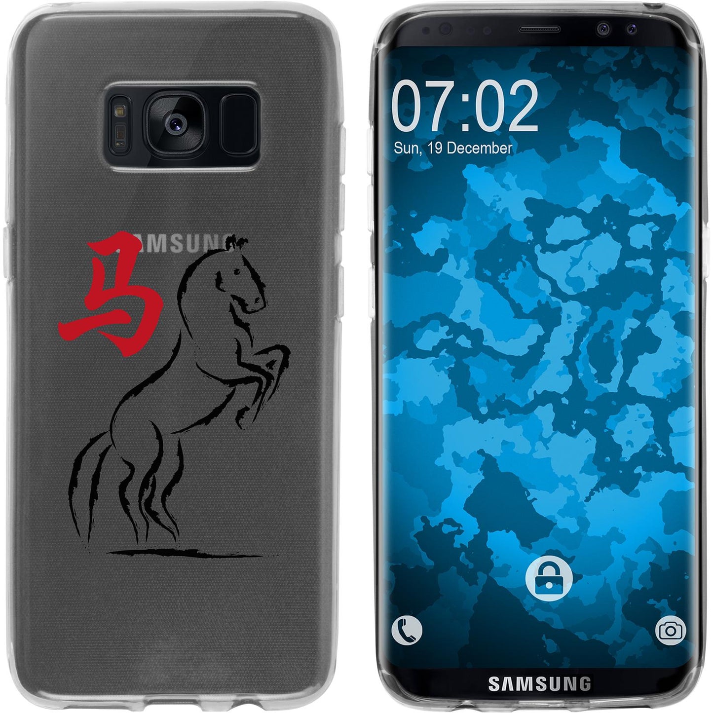 Galaxy S8 Silikon-Hülle Tierkreis Chinesisch M7 Case