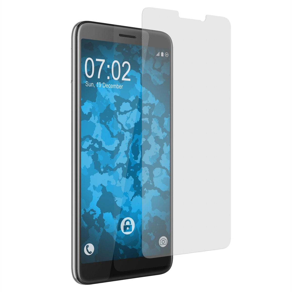 6 x HTC Desire 12 Displayschutzfolie matt