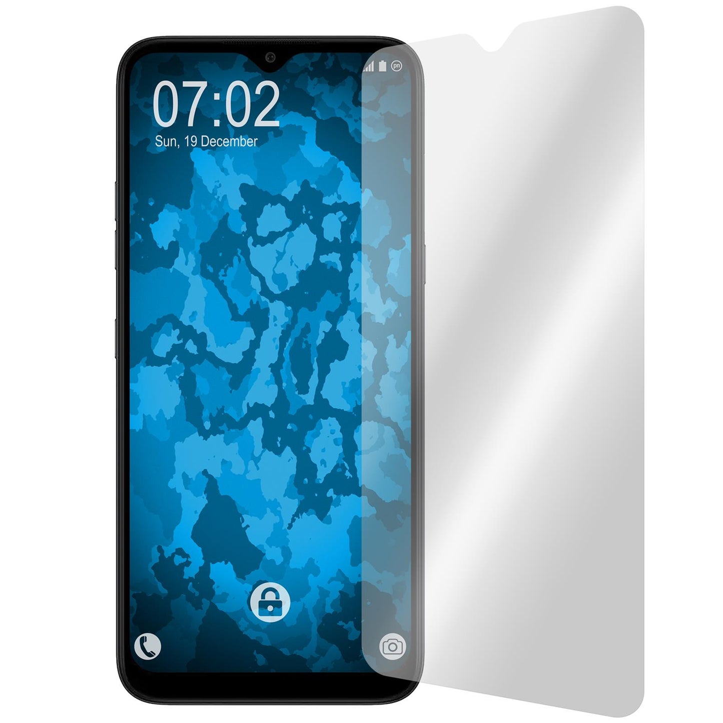 4 x LG K41 S Displayschutzfolie klar