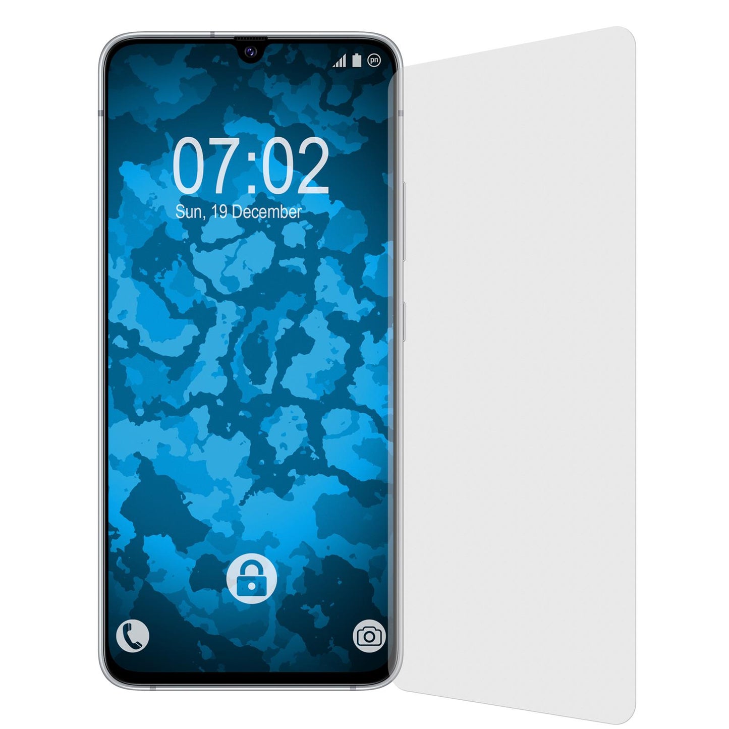 2 x Samsung Galaxy A90 Displayschutzfolie matt