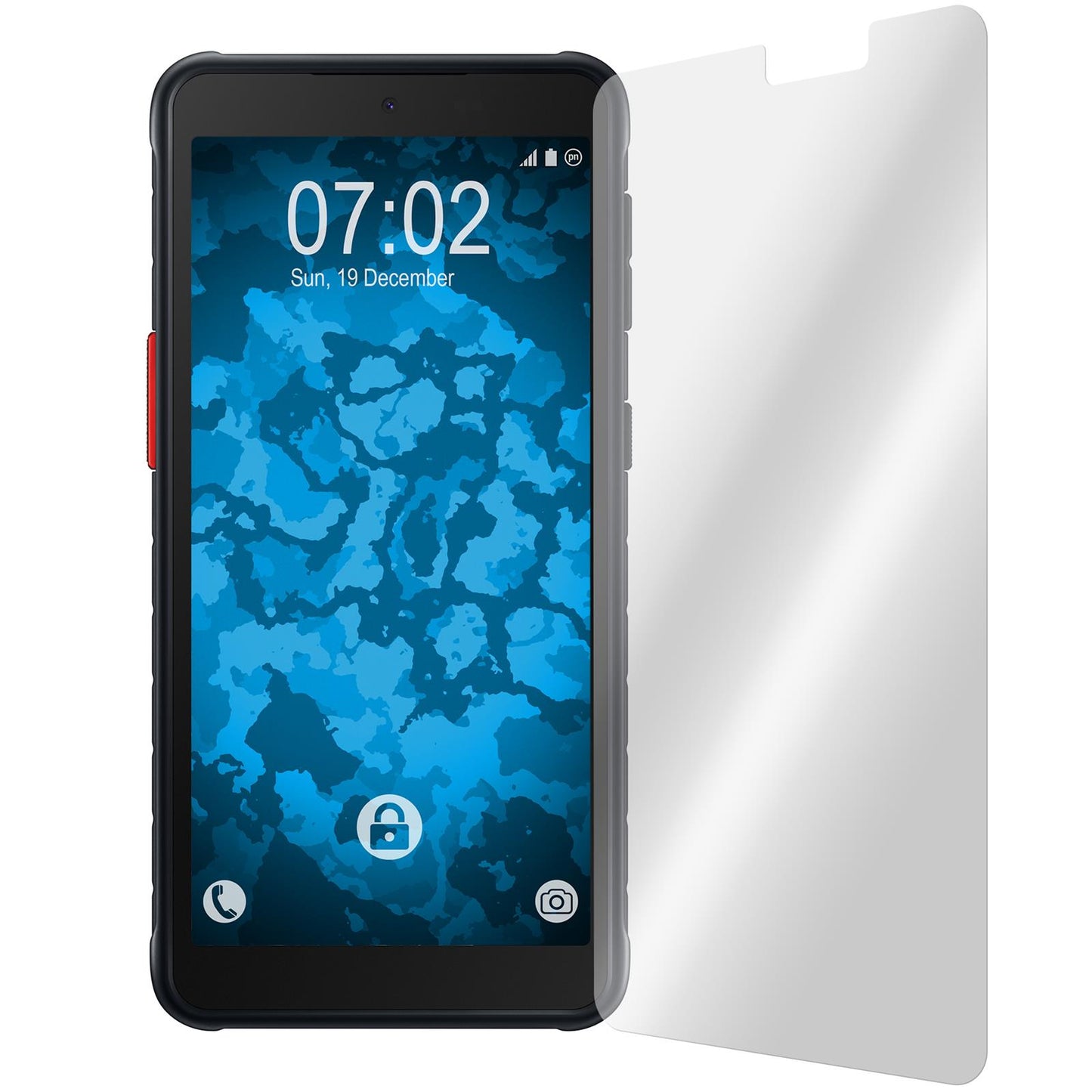4 x Samsung Galaxy Xcover 5 Displayschutzfolie klar
