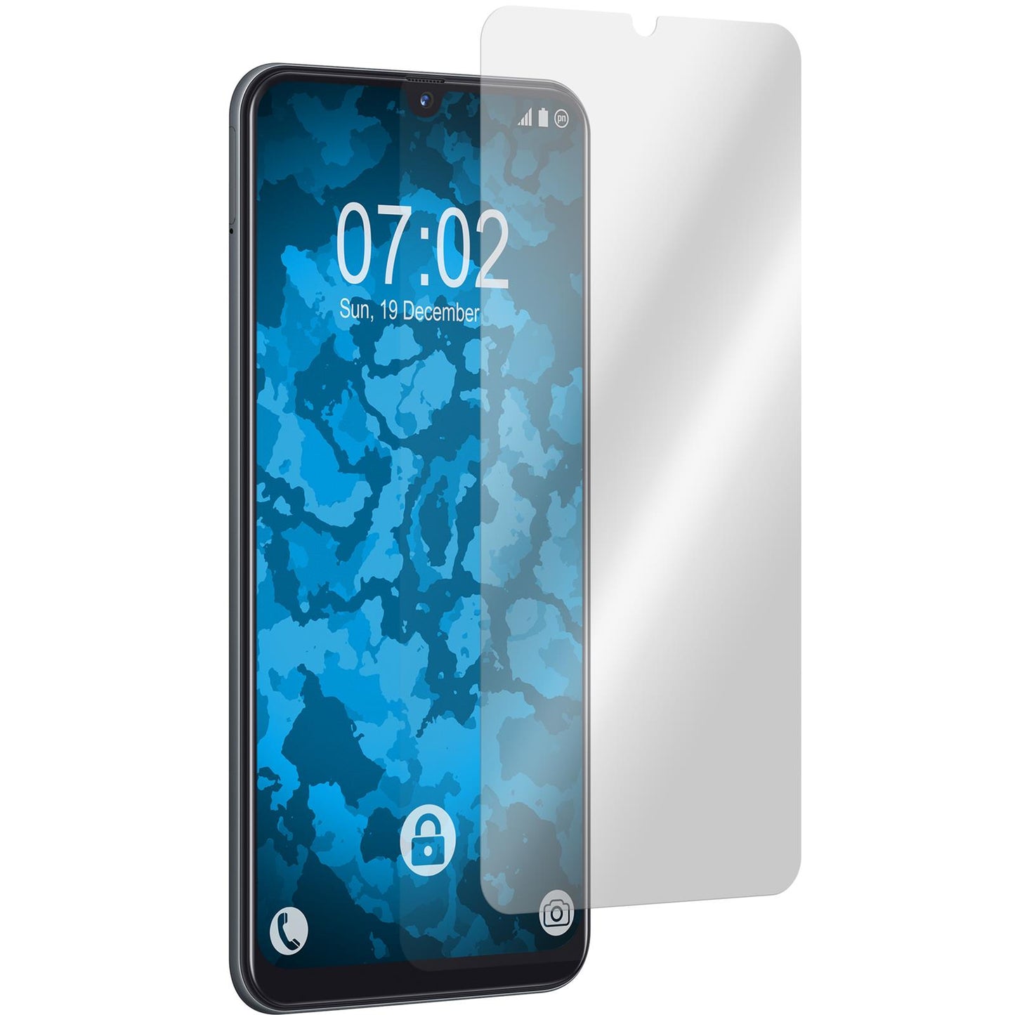 2 x Samsung Galaxy A50 Displayschutzfolie klar