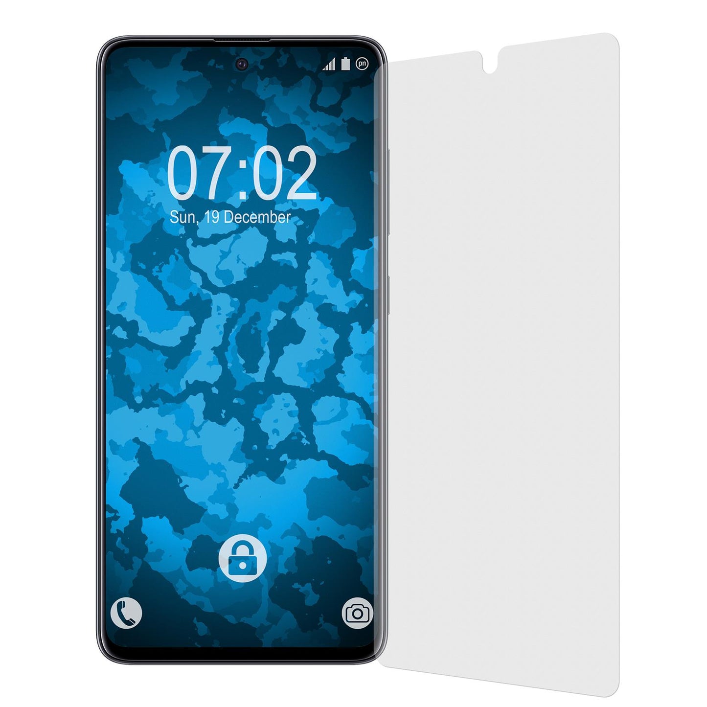 2 x Samsung Galaxy A51 Displayschutzfolie matt