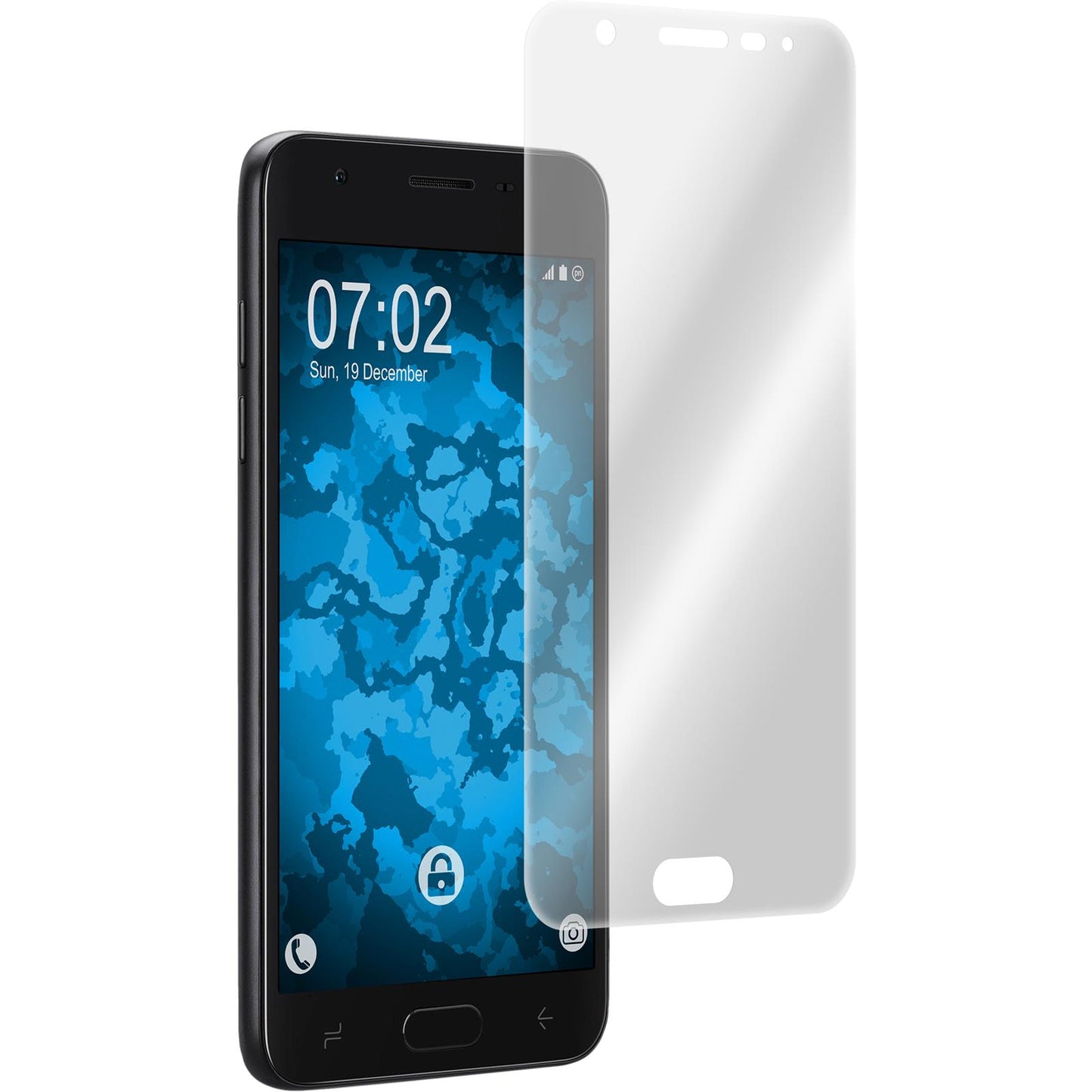 1 x Samsung Galaxy J7 (2018) Displayschutzfolie klar Flexibl