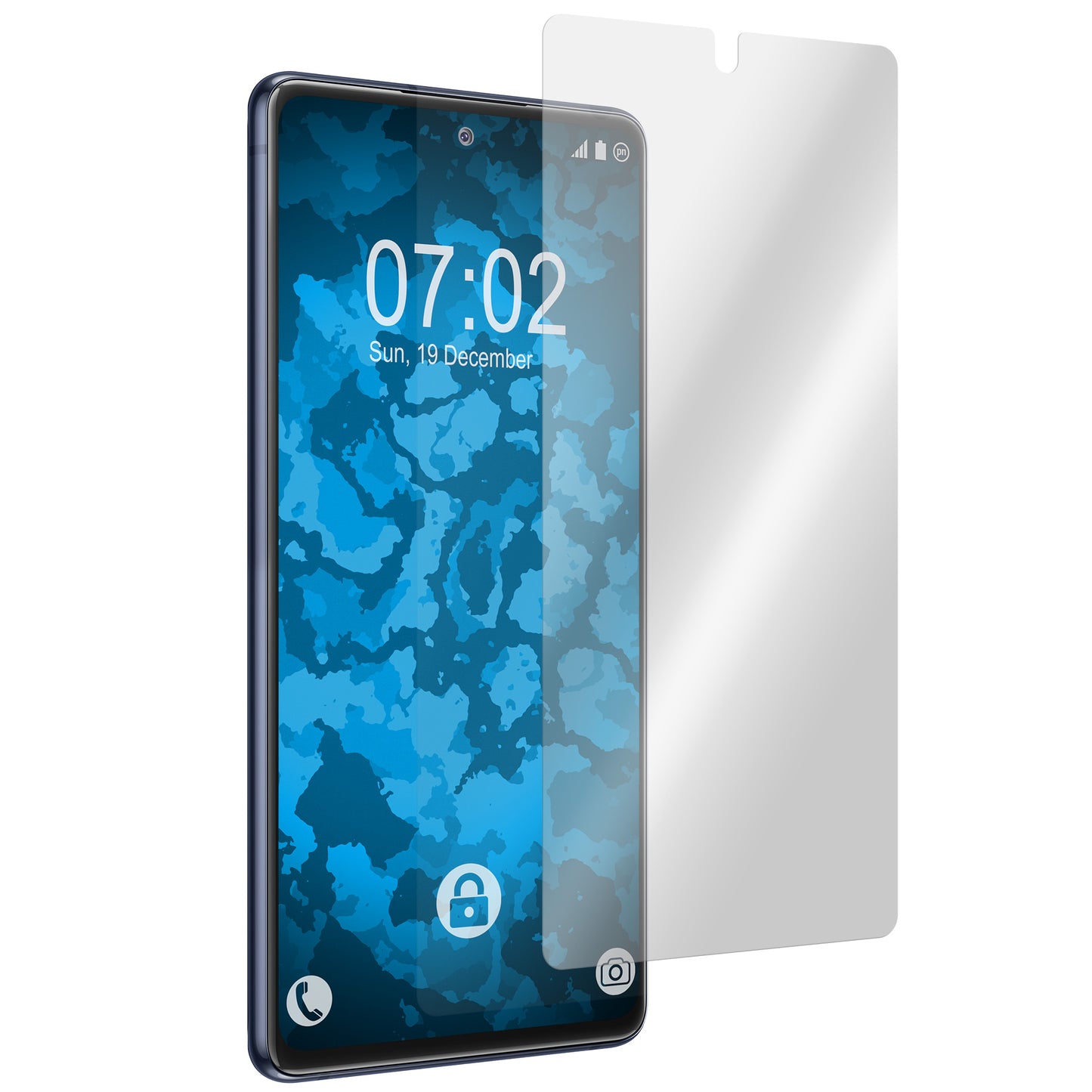 4er-Pack PhoneNatic Displayschutzfolien klar kompatibel mit Samsung Galaxy S20 FE