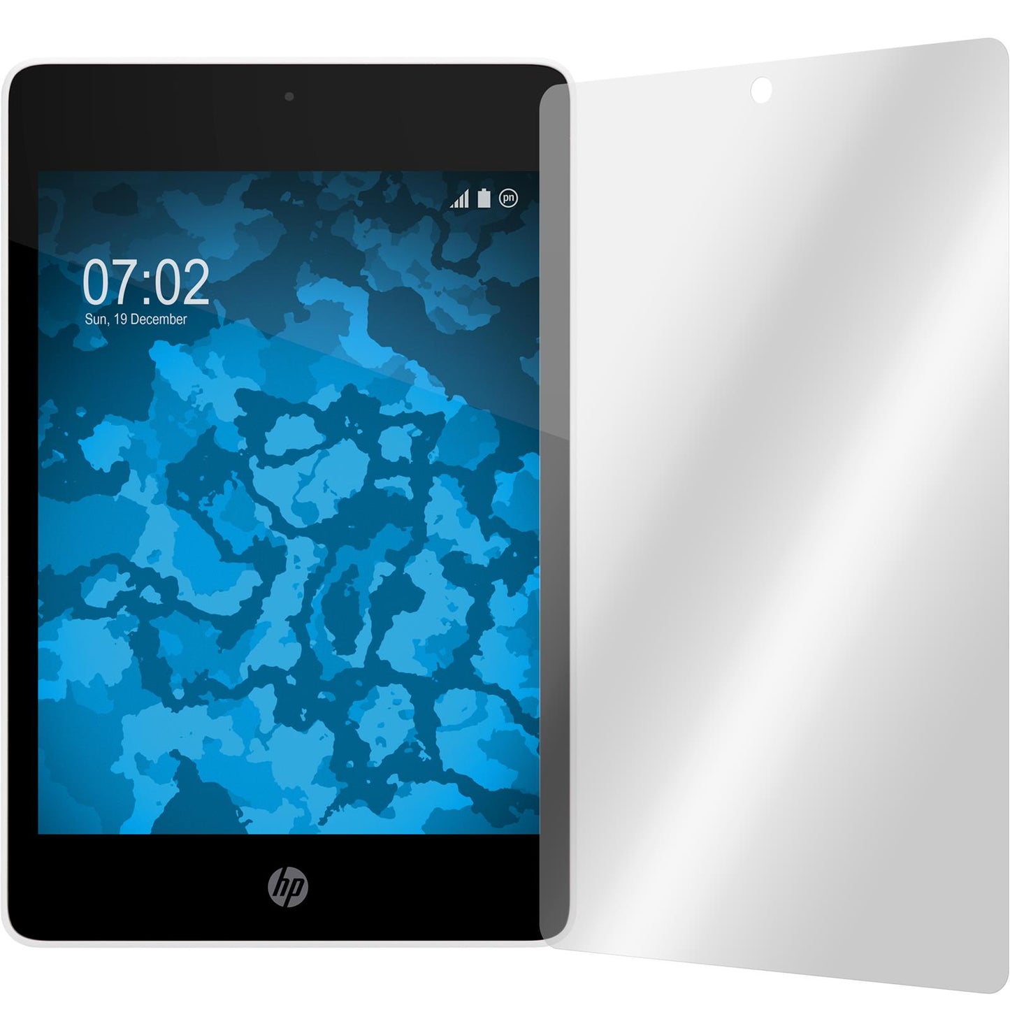 8 x HP Slate 8 Pro Displayschutzfolie klar