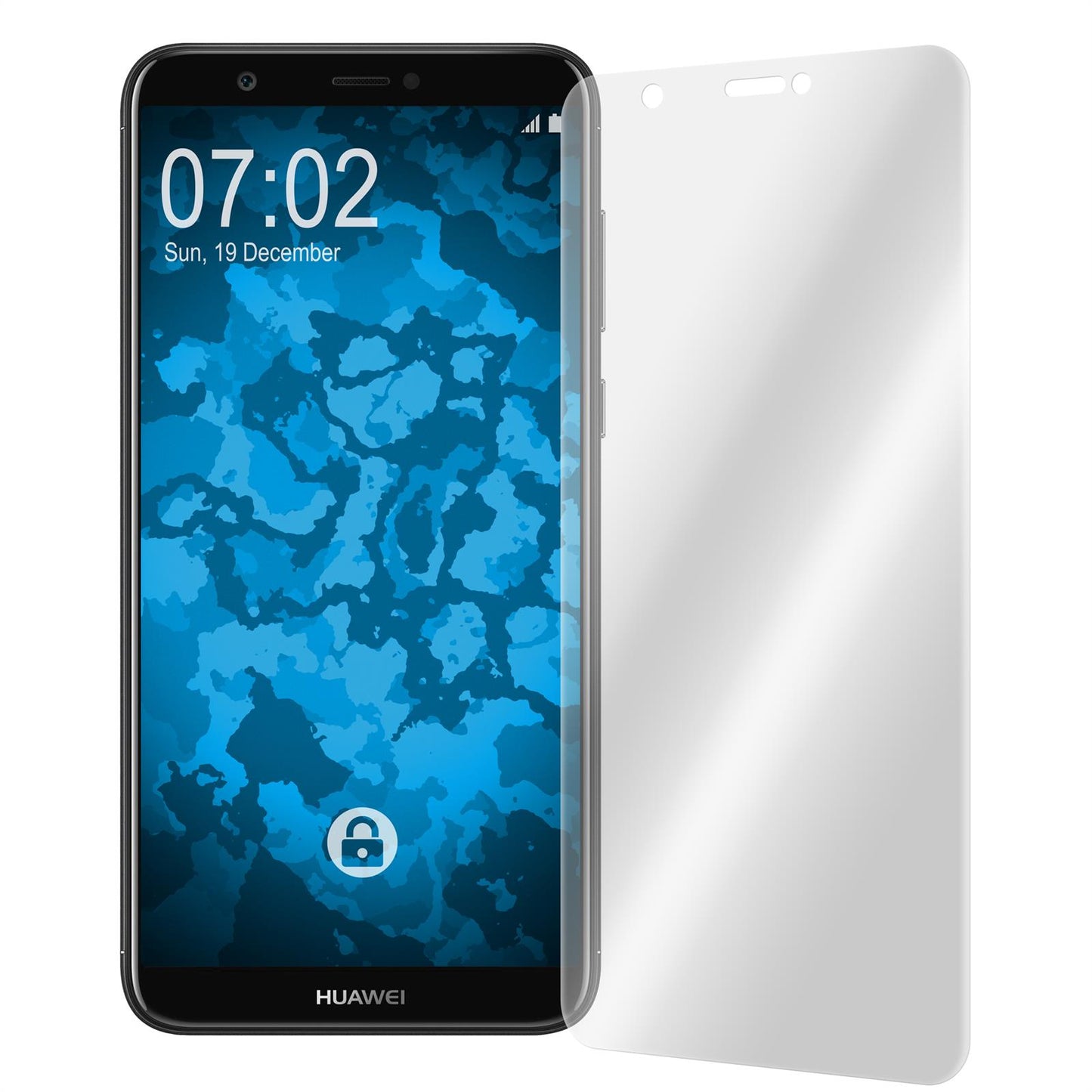 1 x Huawei P Smart Displayschutzfolie klar Flexible Folien