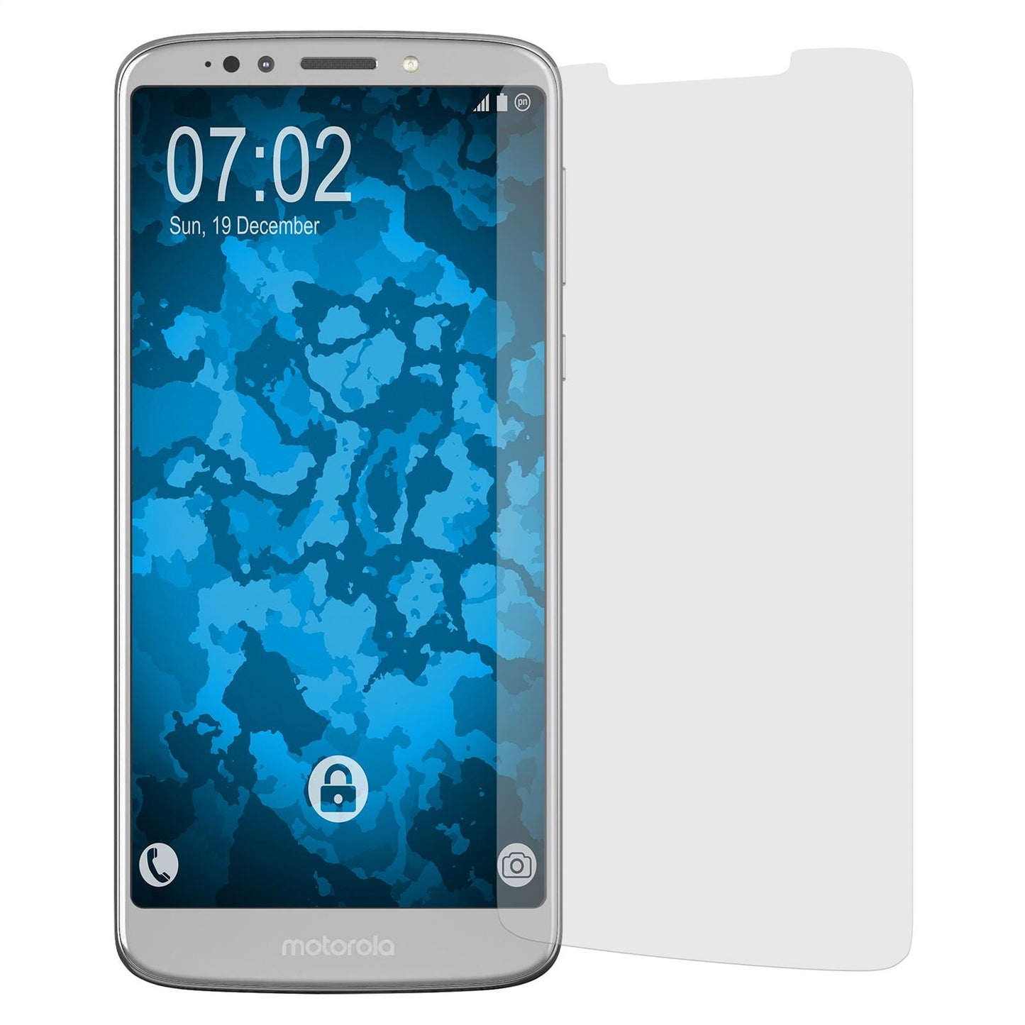 2 x Motorola Moto E5 Plus Displayschutzfolie matt