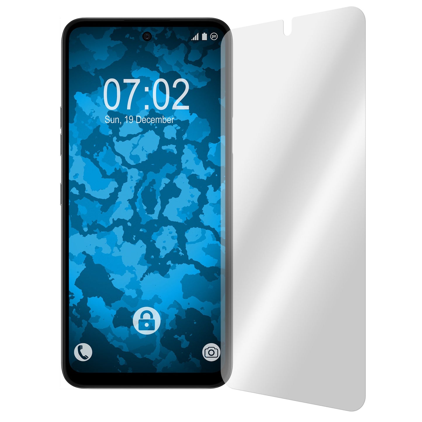 6er-Pack PhoneNatic Displayschutzfolien klar kompatibel mit LG K52