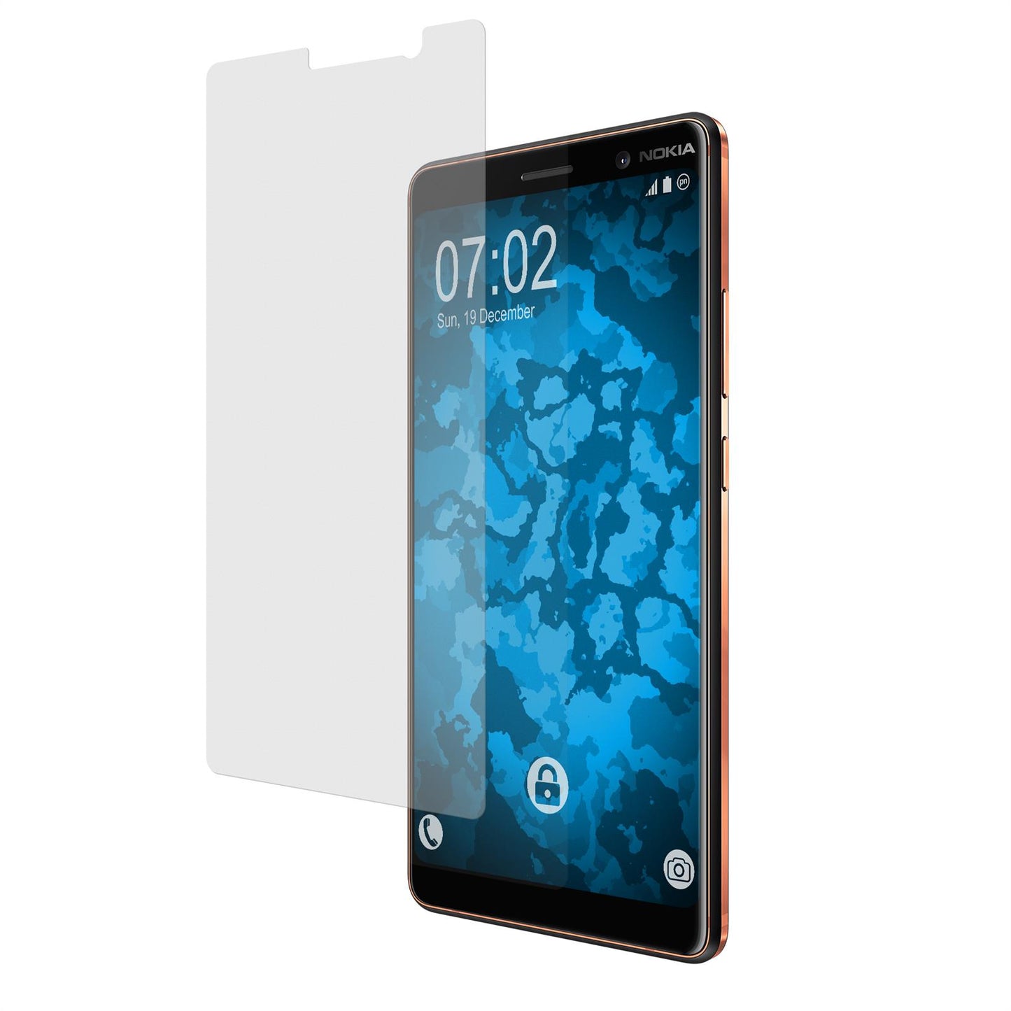 2 x Nokia 7 Plus Displayschutzfolie matt