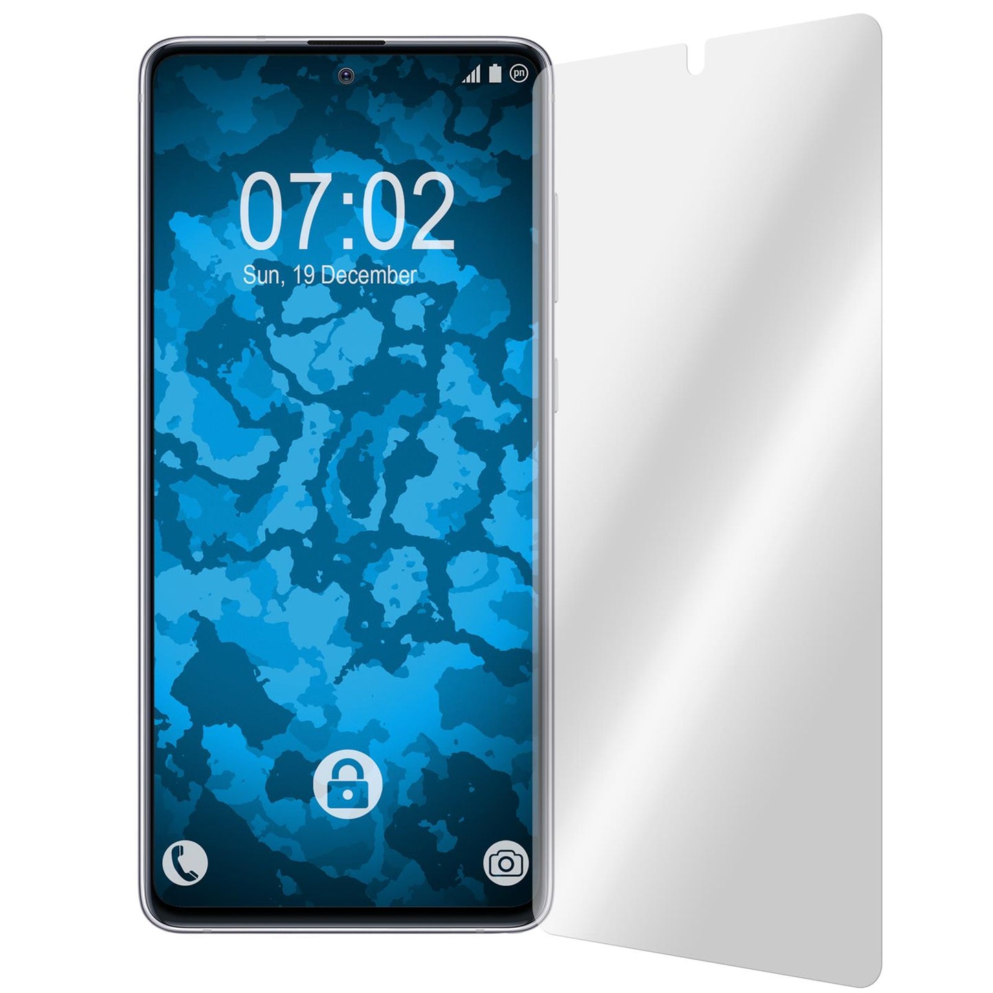 6 x Samsung Galaxy Note 10 Lite Displayschutzfolie klar