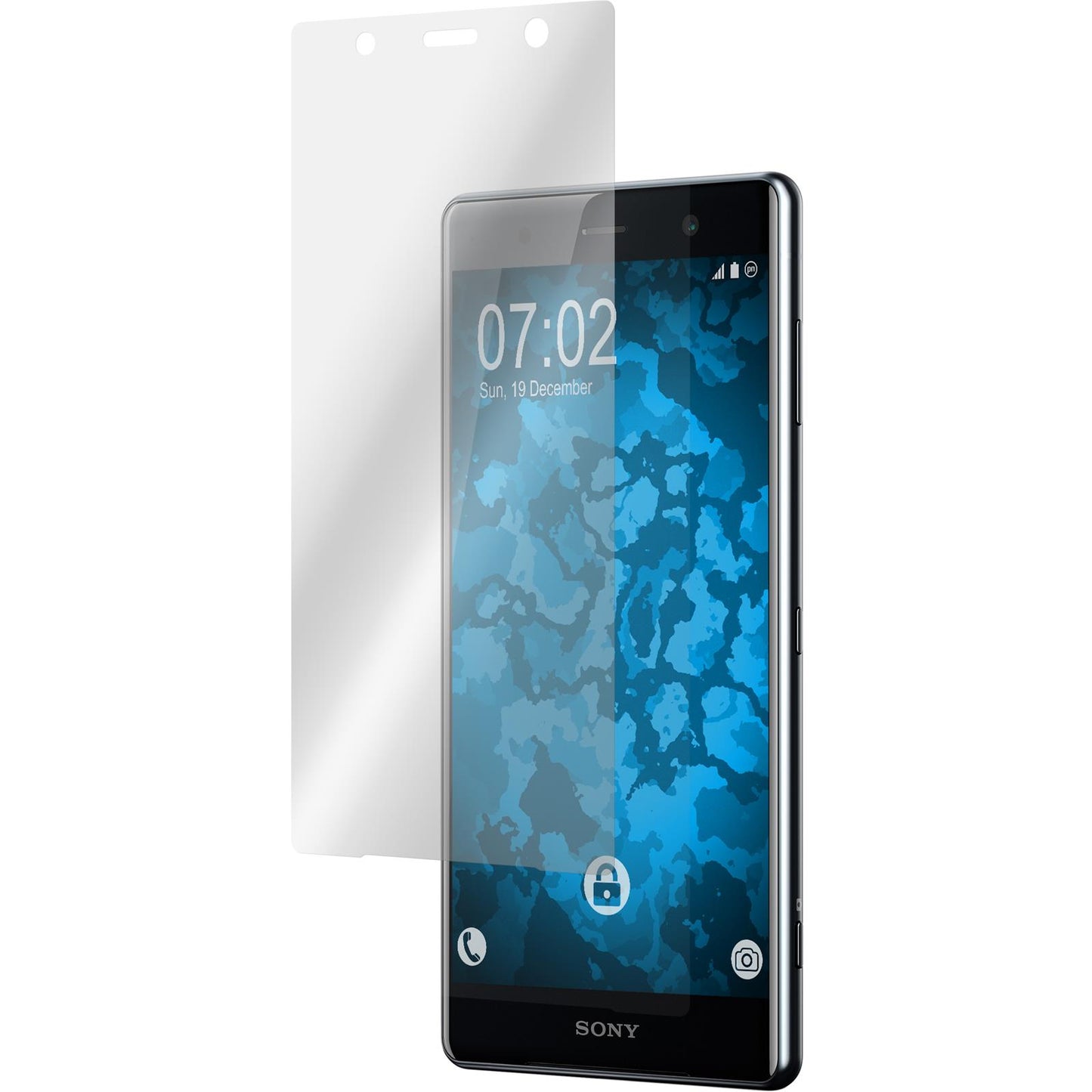 8 x Sony Xperia XZ2 Premium Displayschutzfolie klar