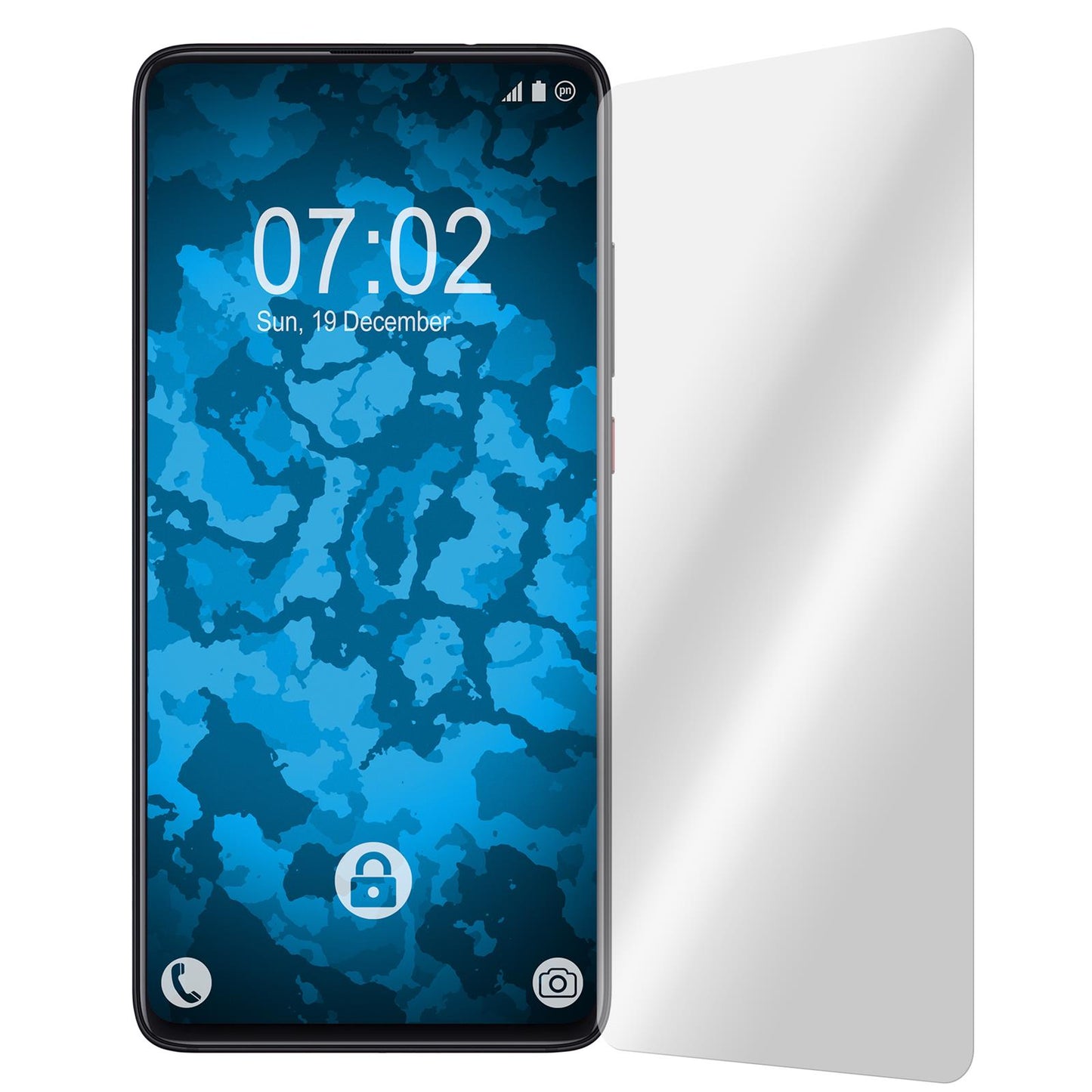 6 x Xiaomi Mi 9T Pro (Redmi K20 Pro) Displayschutzfolie klar