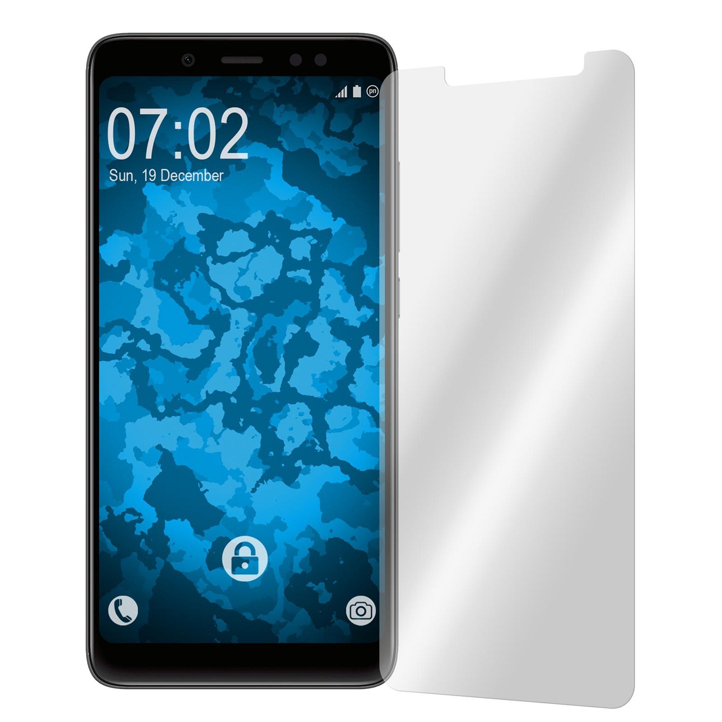 4 x Xiaomi Redmi Note 5 Pro Displayschutzfolie klar
