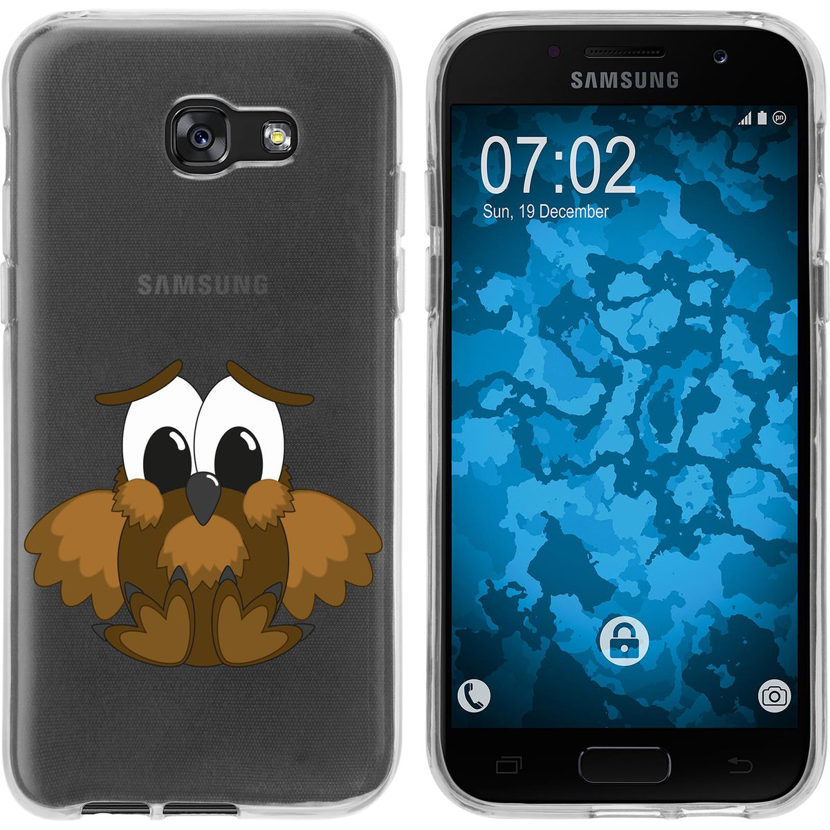 Galaxy A7 (2017) Silikon-Hülle Cutiemals M9 Case
