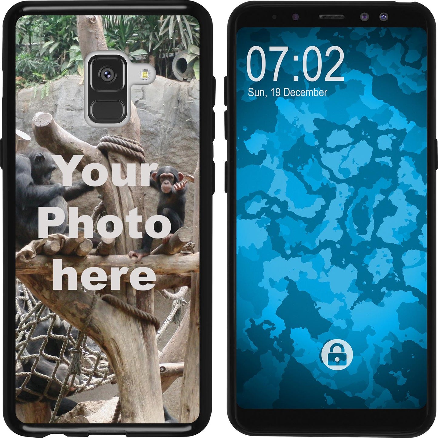 Galaxy A8 (2018) EU Version Personalisierte Handyhülle sch