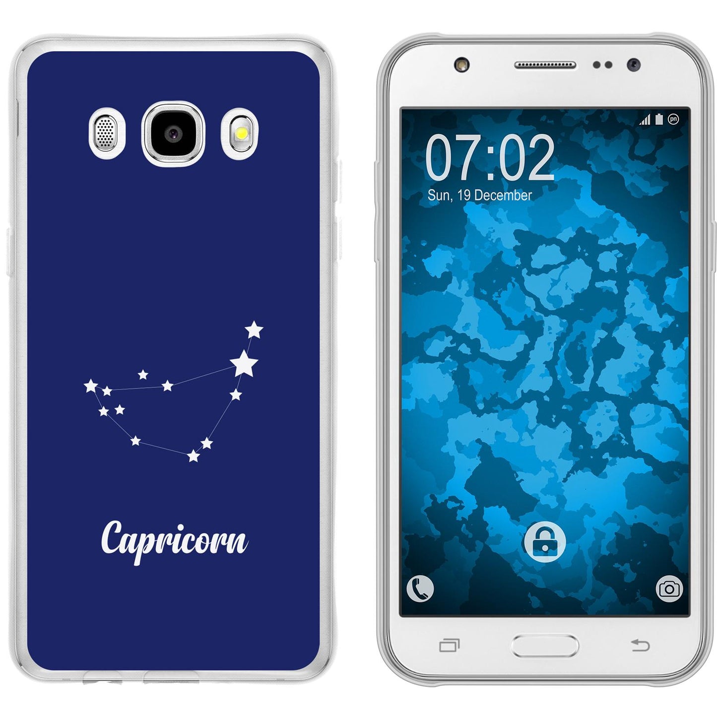 Galaxy J5 (2016) J510 Silikon-Hülle SternzeichenCapricornus
